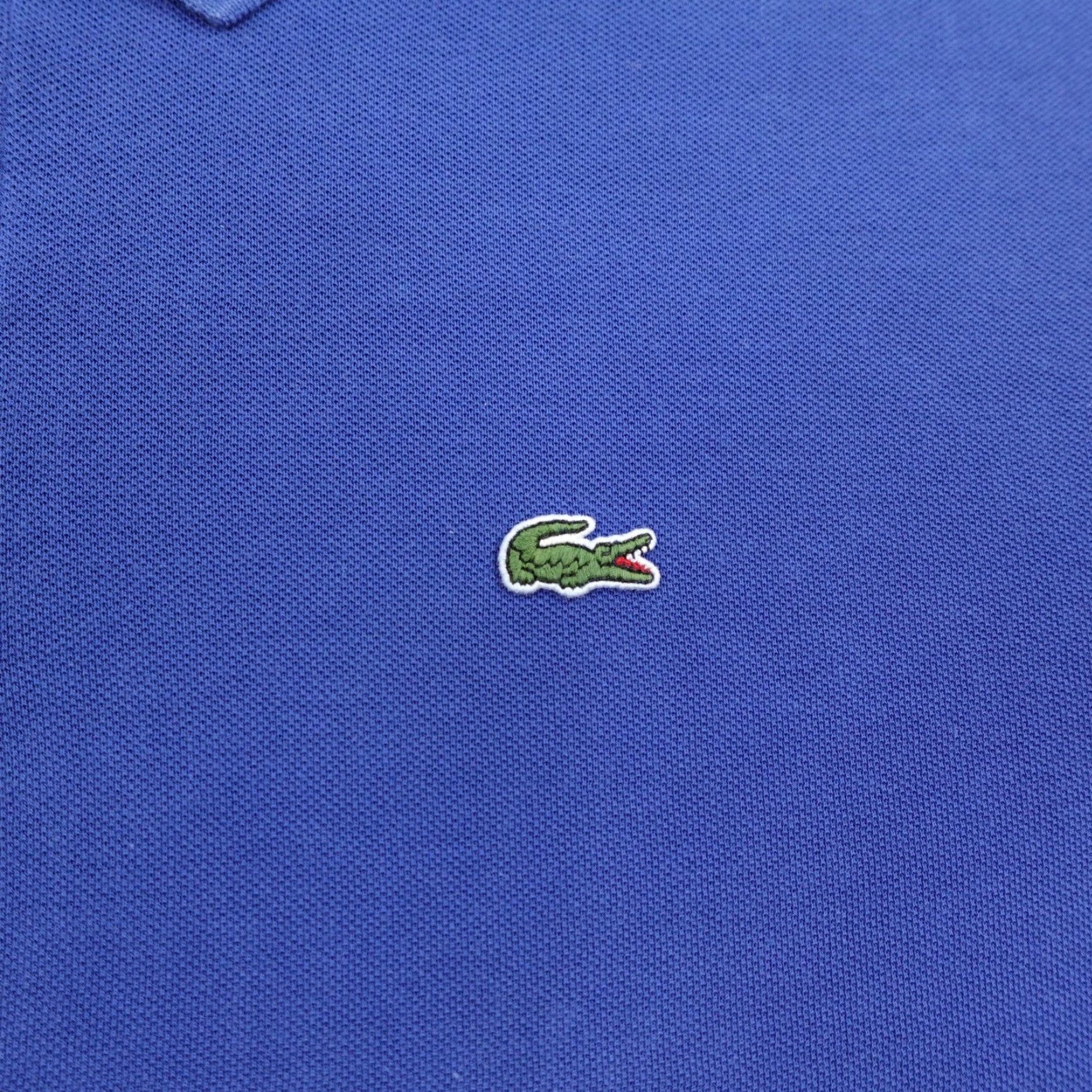Lacoste Lacoste Polo Shirt Mens 4XL Blue Classic Fit Pique Cotton Croc Logo Short Sleeve Casual Preppy Mens 4XL Size US XXL / EU 58 / 5 - 3 Thumbnail