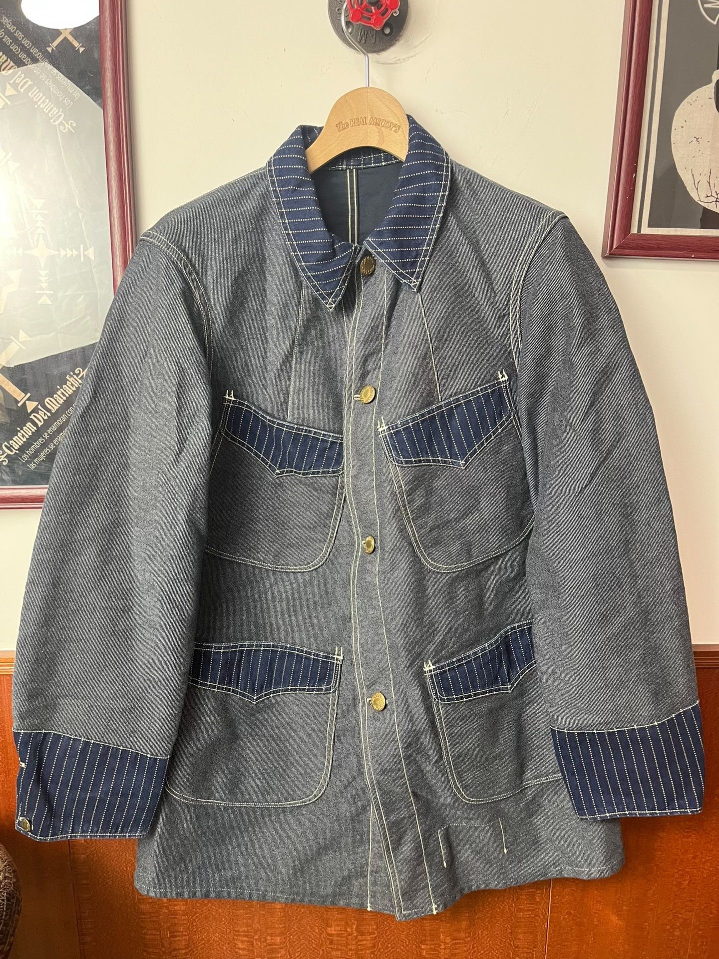 Freewheelers Freewheelers Railroad Worker Jacket Size US M / EU 48-50 / 2 - 1 Thumbnail