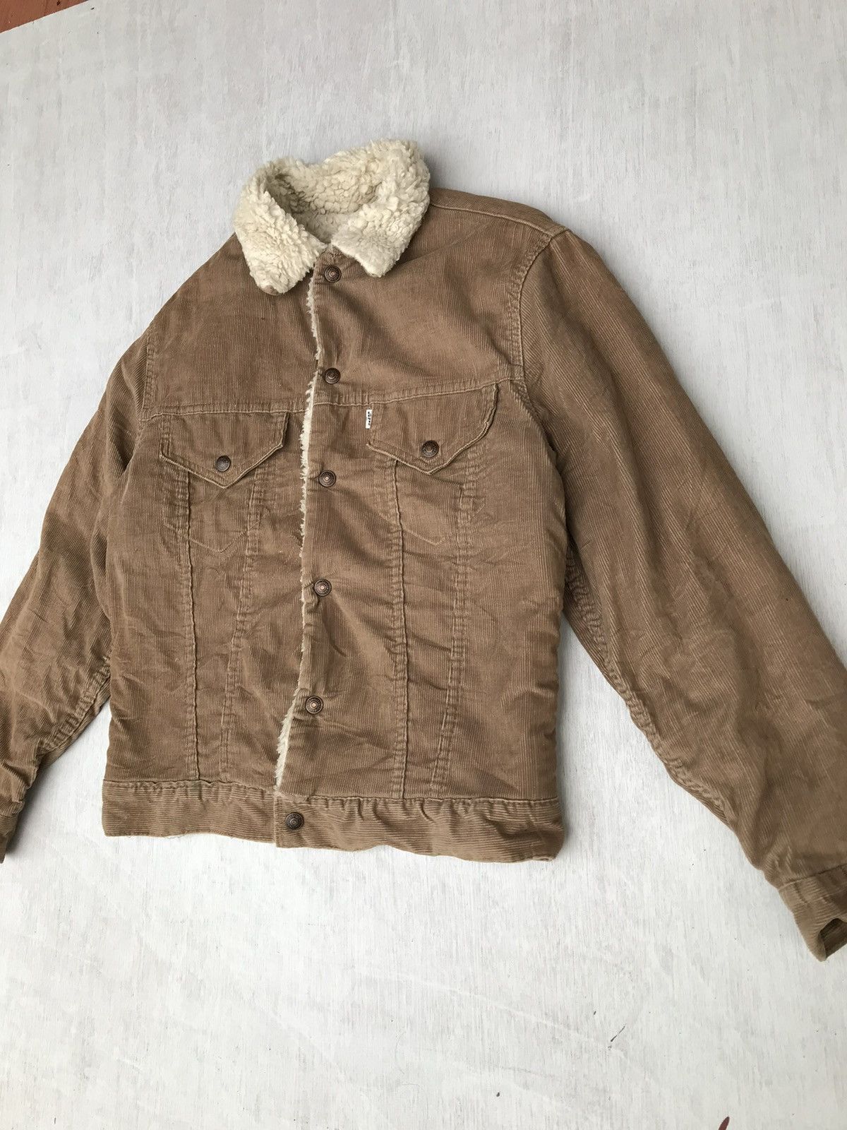 Levi's × Levi's Vintage Clothing × Vintage vintage Levi's sherpa corduroy denim jacket Size US XXS / EU 40 - 2 Thumbnail