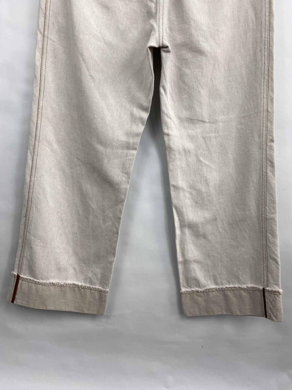 Brunello Cucinelli 🇮🇹 Brunello Cucinelli Linen 23% Pants Rare Retro Size 28" / US 6 / IT 42 - 10 Thumbnail