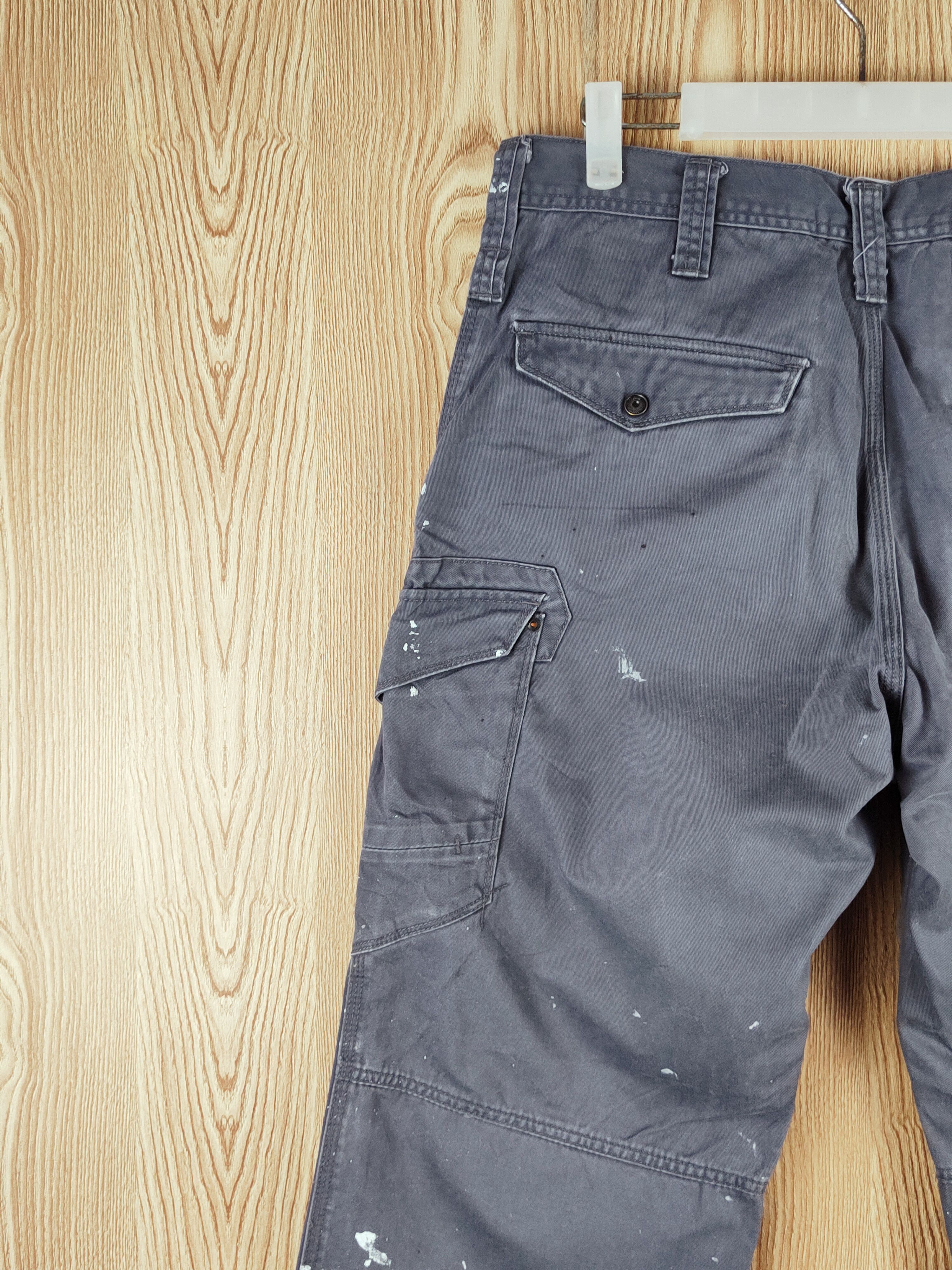 Japanese Brand × Vintage Evenriver paintee worker Tactical Cargo Pants #W854 Size US 32 / EU 48 - 9 Thumbnail