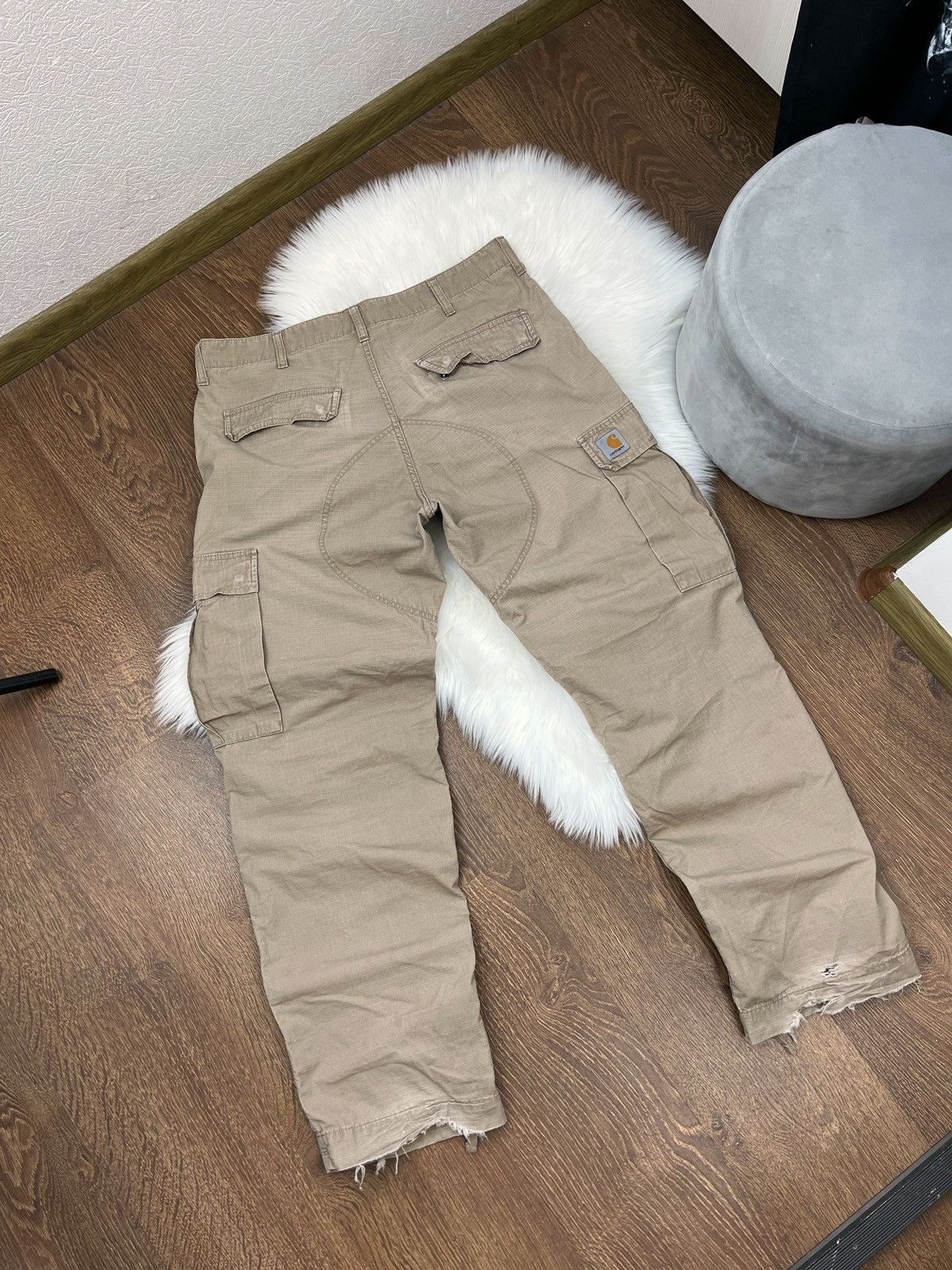 Carhartt × Vintage Crazy Vintage 90s Carhartt Baggy Carpenter Pants Y2K Size US 34 / EU 50 - 3 Thumbnail
