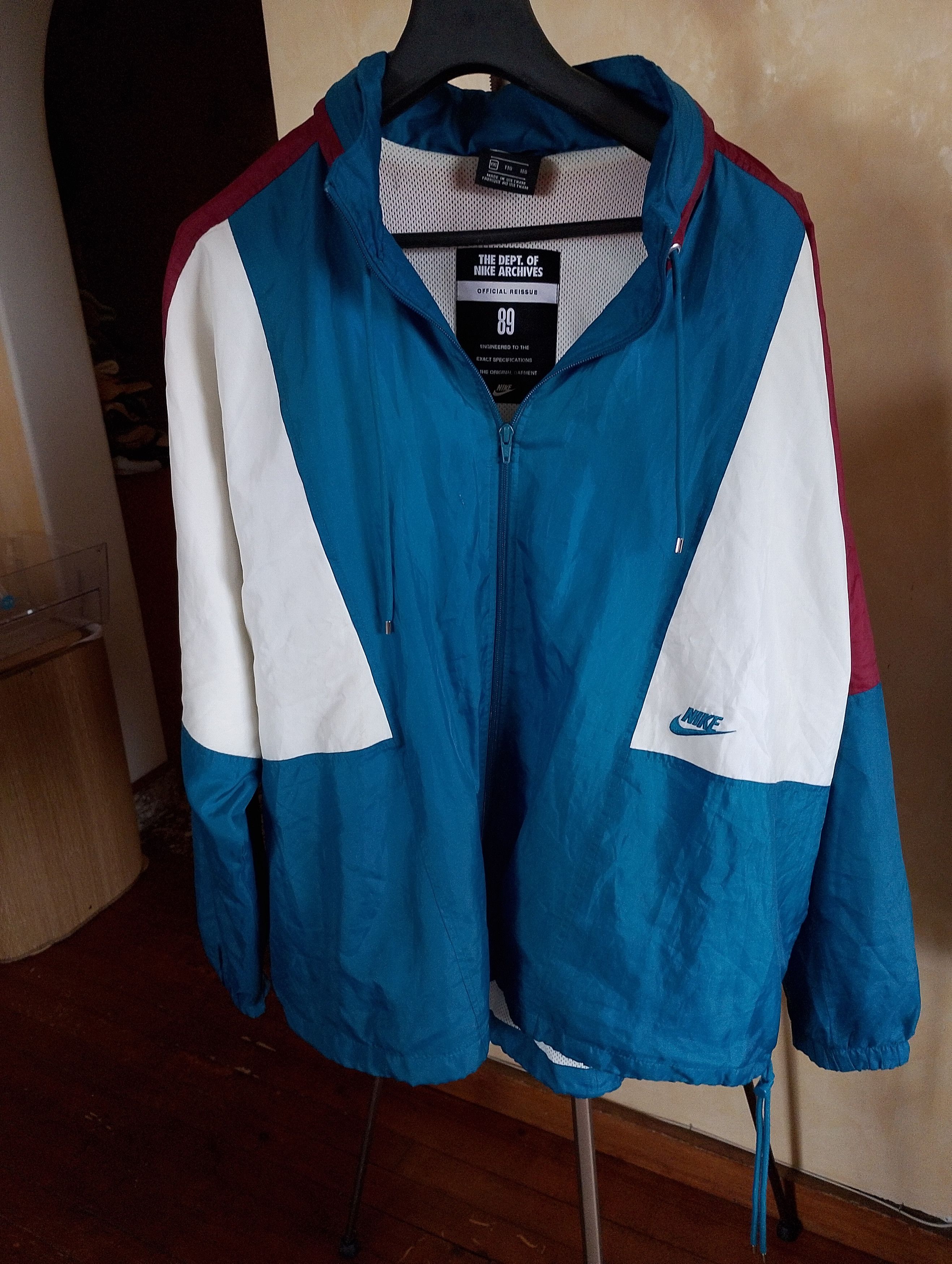 Nike Nike 1989 Archive Reissue Retro Windbreaker Jacket sz XXL Size US XXL / EU 58 / 5 - 2 Thumbnail