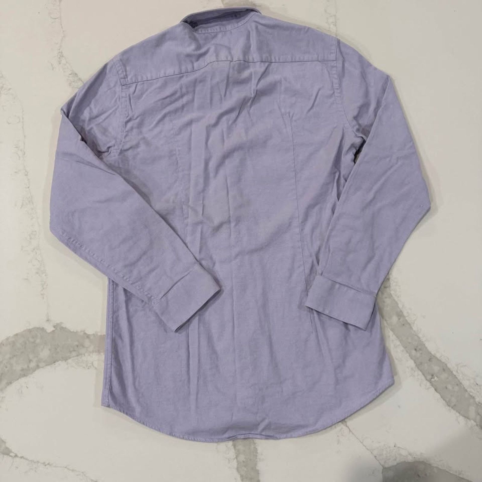 Apt. 9 Apt 9 Dress Shirt Mens 15.5 32/33 Premier Flex Purple Size US M / EU 48-50 / 2 - 4 Thumbnail