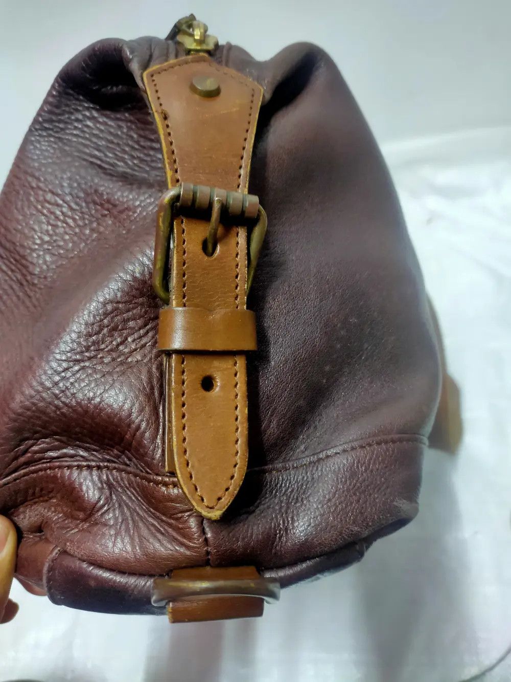MasterPiece Masterpiece leather duffle hand bag Size ONE SIZE - 7 Thumbnail