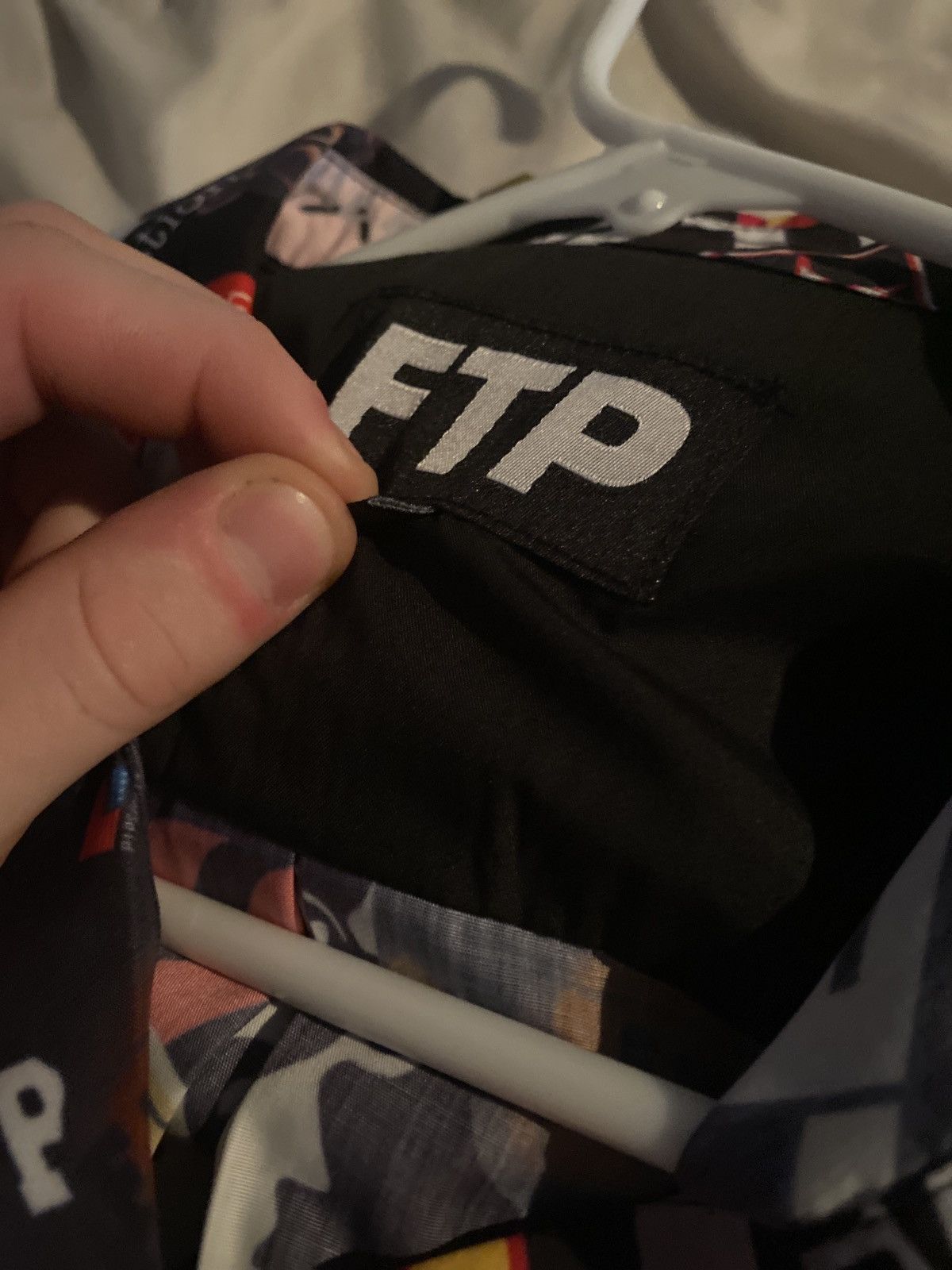 Fuck The Population FTP Button Up Logo Size US M / EU 48-50 / 2 - 4 Thumbnail