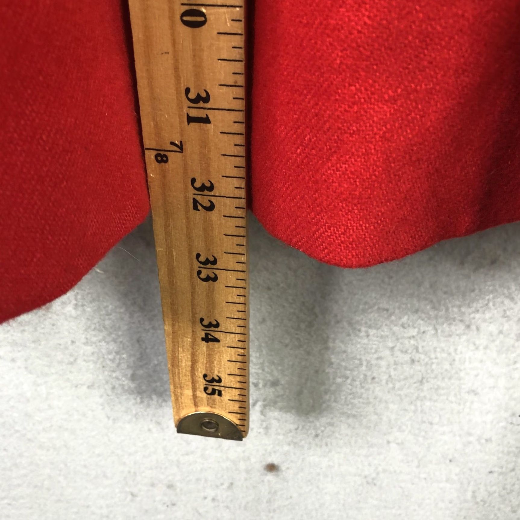 Vintage VINTAGE The Villager Skirt Womens Small Red Wool Blend Pleated Midi 80s Size 28" / US 6 / IT 42 - 4 Thumbnail