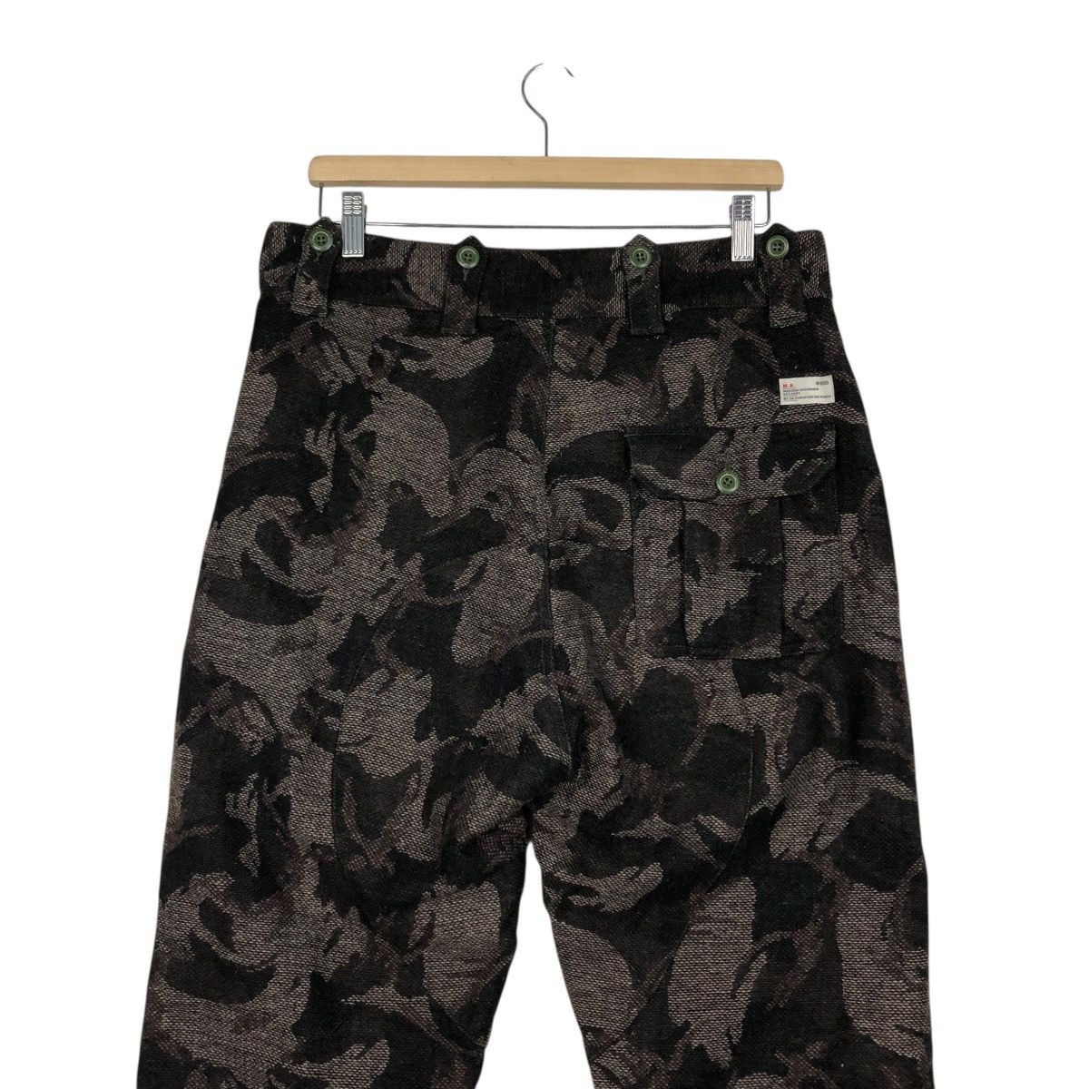 Japanese Brand 🔥HAND MADE WOOL PANTS FLORAL MARSHALL ARTIST ISSEY MIYAKE Size US 32 / EU 48 - 12 Thumbnail