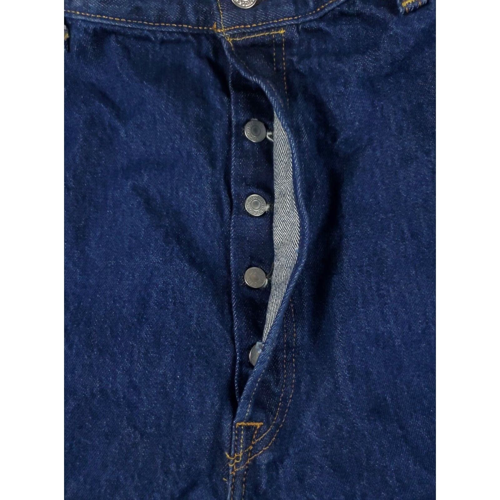 Levi's Levis 501 Jeans Mens Size 44x30 Blue Straight Leg Denim Pants Size US 44 / EU 60 - 6 Thumbnail