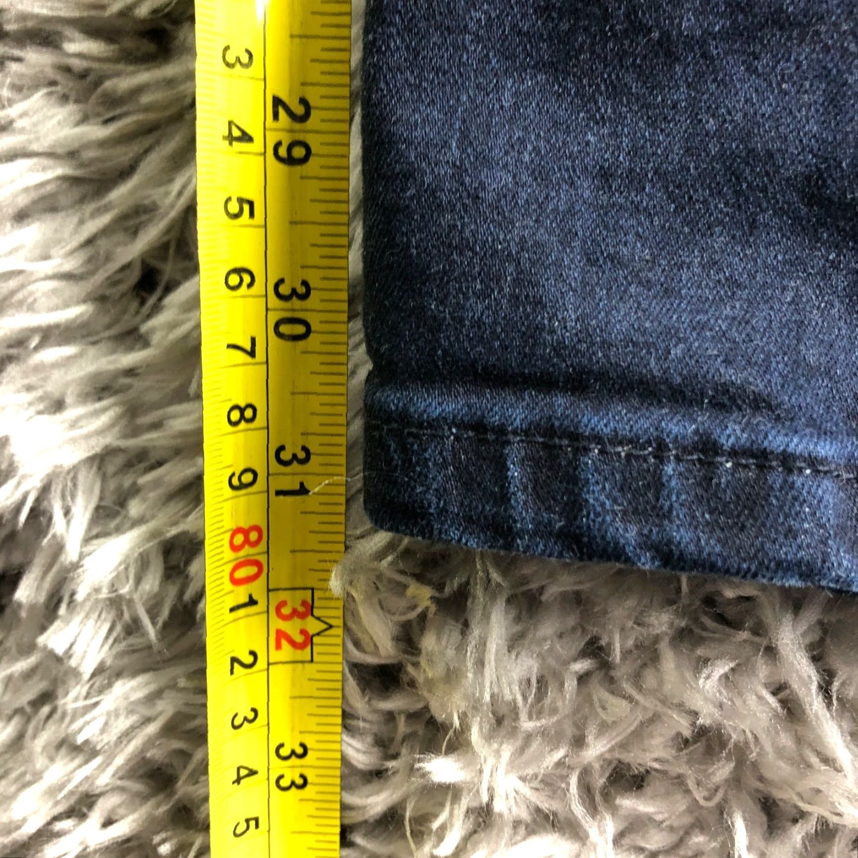 Fashion Nova Fashion Nova Mens Size 34 Mid Rise Straight Denim Jeans Blue Size US 34 / EU 50 - 3 Thumbnail