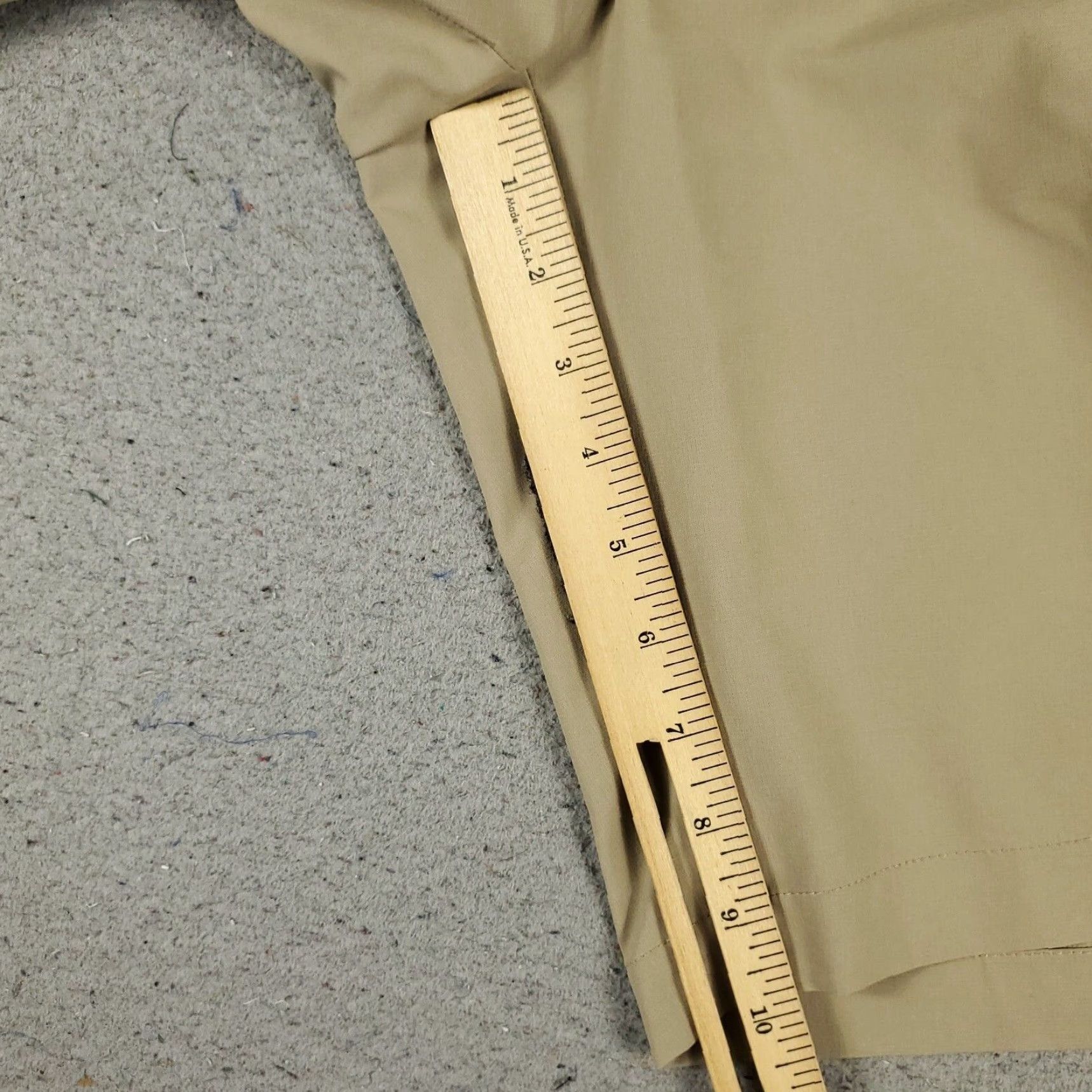 Vintage Greg Norman Shorts Mens 40 Beige Flat Front Chino Golf Casual Size US 40 / EU 56 - 6 Thumbnail