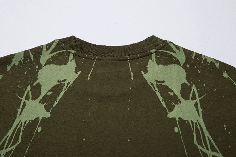 Japanese Brand × Vintage American street style distressed ink-splashed loose T-shirt Size US M / EU 48-50 / 2 - 5 Thumbnail