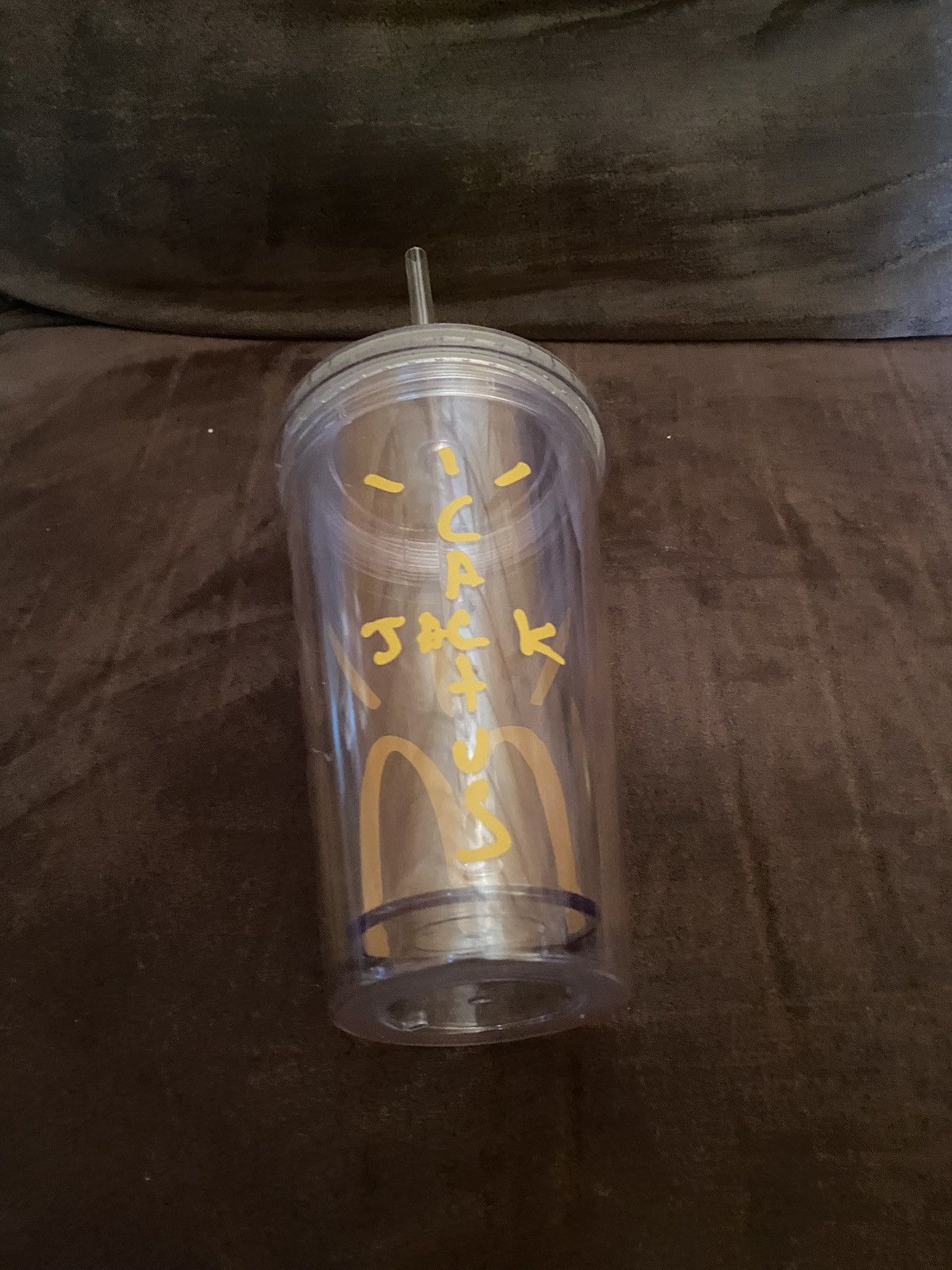 Travis Scott Travis Scott x McDonalds Cactus Jack Arches Clear Cup Size ONE SIZE - 3 Thumbnail