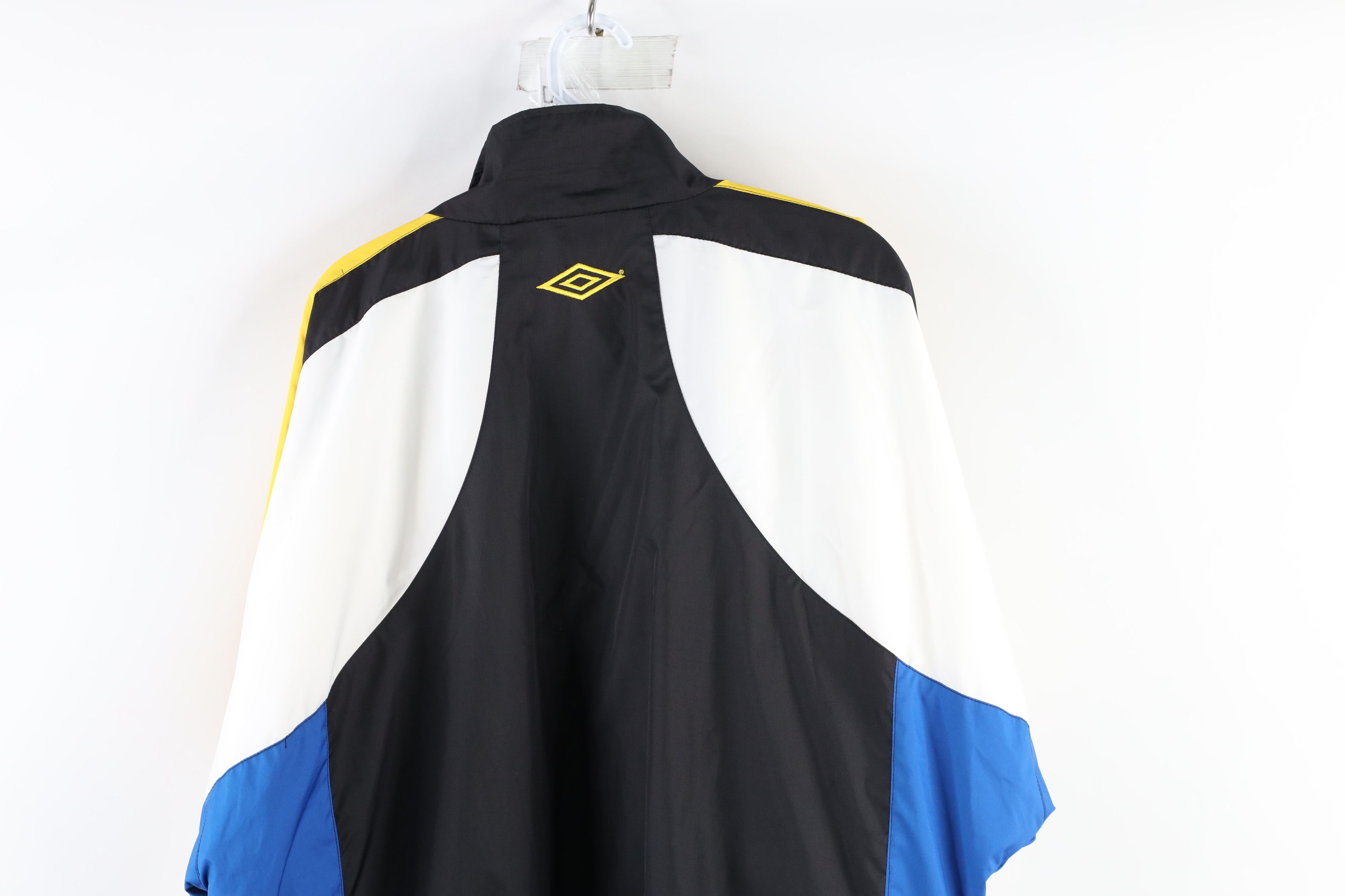 Umbro × Vintage Vintage 90s Umbro Soccer Full Zip Warm Up Windbreaker Jacket Size US XL / EU 56 / 4 - 12 Thumbnail