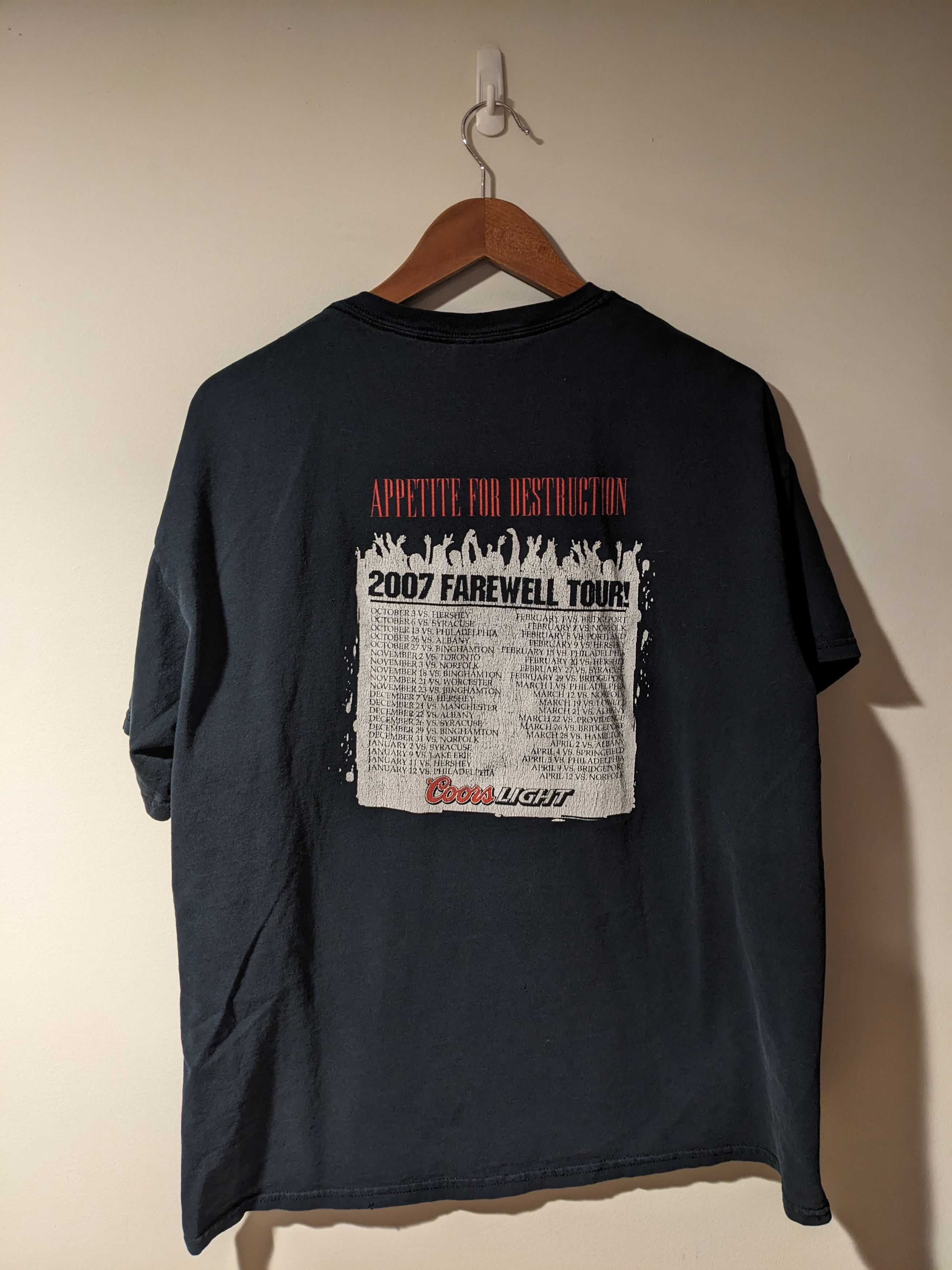Vintage Vintage 2007 Broken' Noses Dennis Bonvie Appetite T-Shirt Size US XL / EU 56 / 4 - 1 Thumbnail