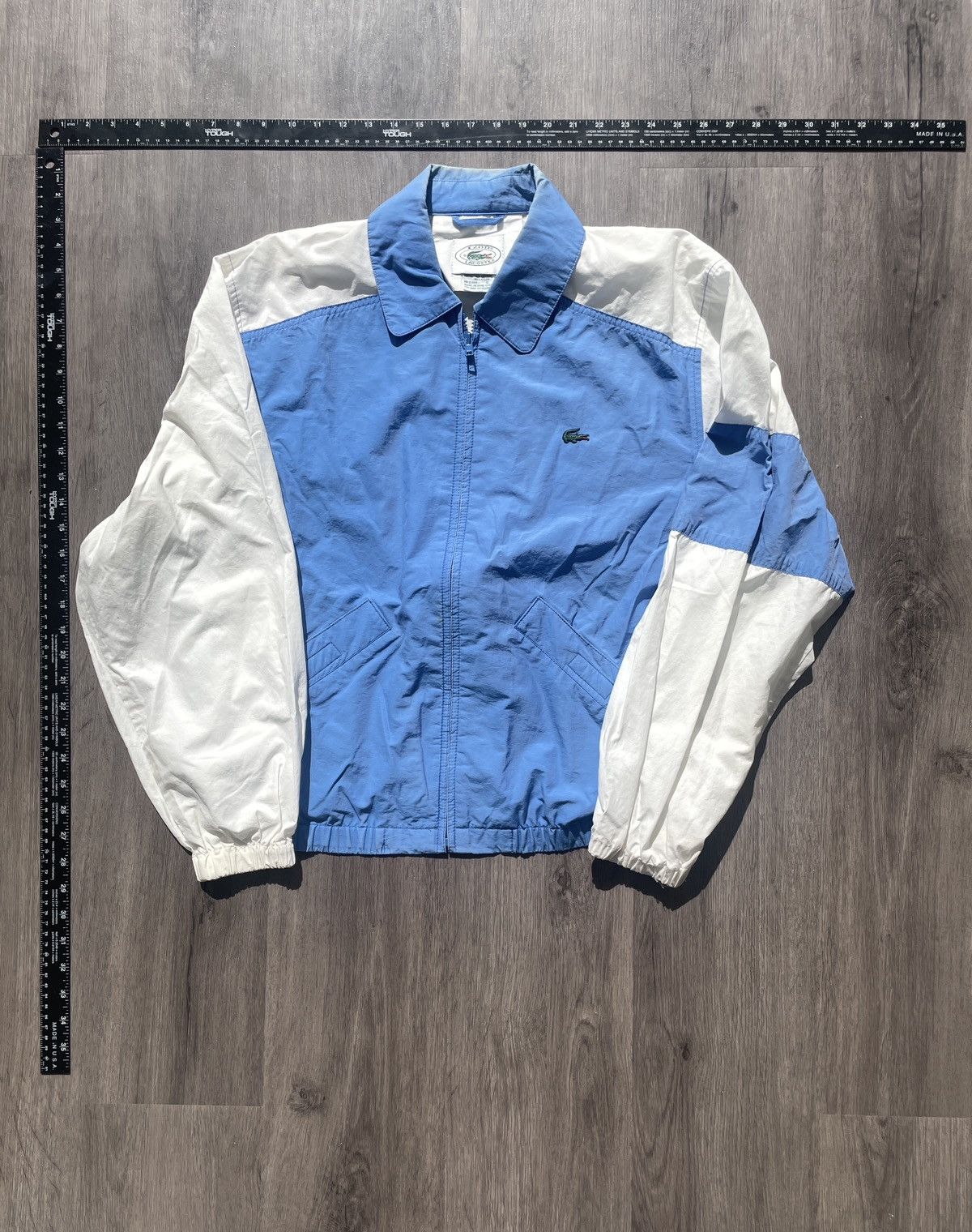 Lacoste Vintage Lacoste “Tennis Prep” Windbreaker Jacket (Sz. S) Size US S / EU 44-46 / 1 - 2 Thumbnail