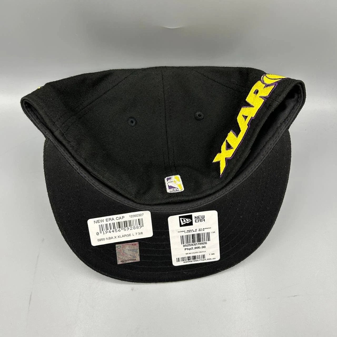 New Era Los Angeles LA Lakers NBA x Xlarge Hat Men 7 3/8 Fitted Cap Size ONE SIZE - 9 Thumbnail