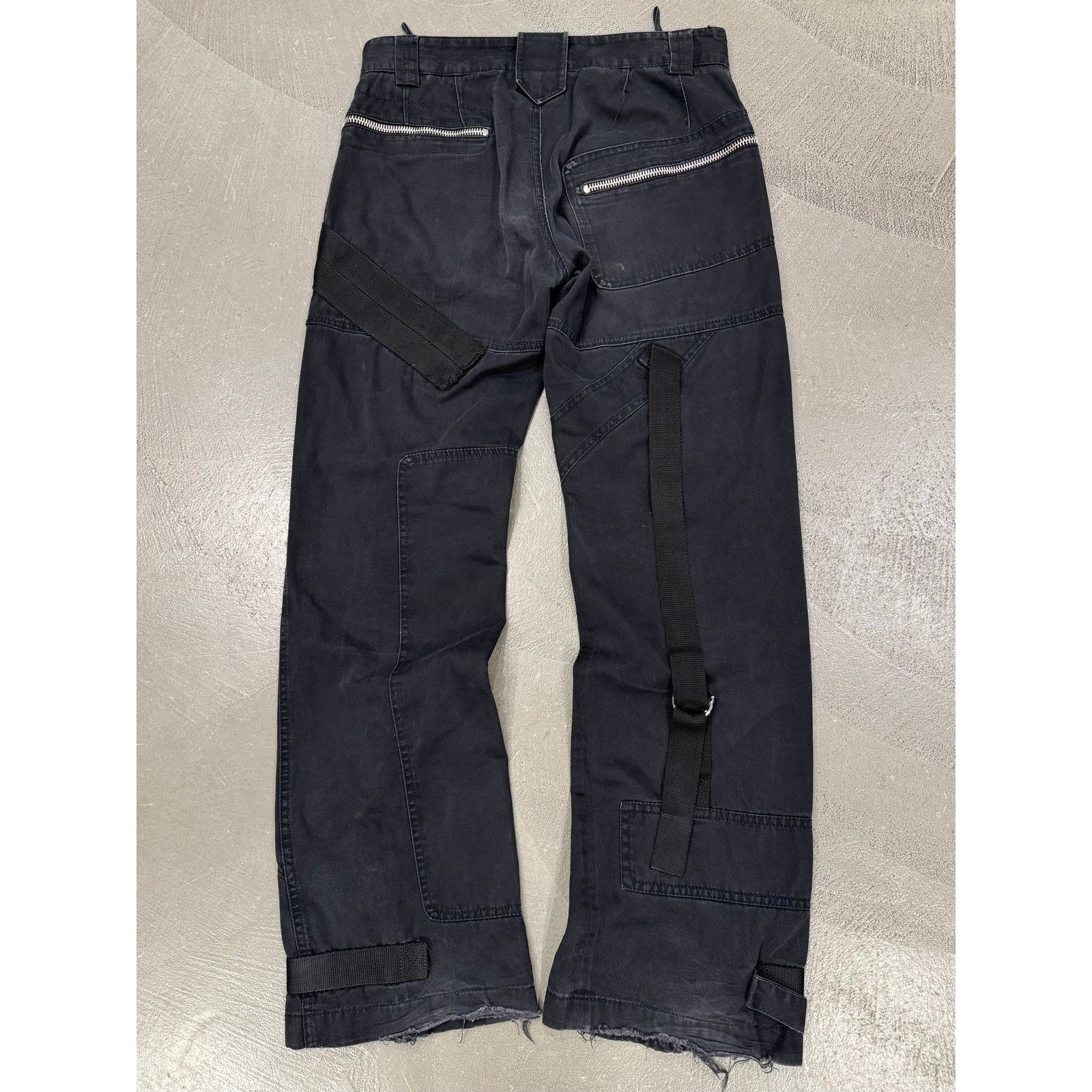 Dolce & Gabbana A/W2003 Dolce & Gabbana bondage parachute pants Size 31" - 2 Thumbnail