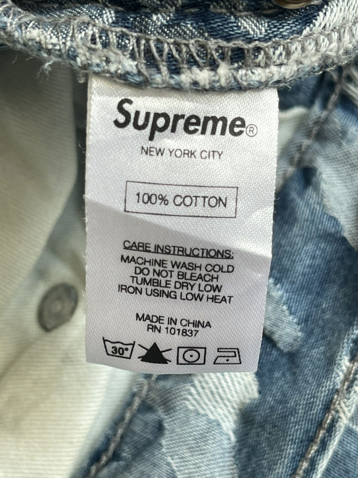Supreme Supreme Cherub Denim Size US 30 / EU 46 - 5 Thumbnail