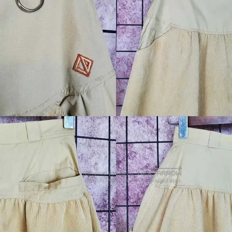 Dior Dior Khaki Cotton Blend Short Skirt . Size 23" - 4 Thumbnail
