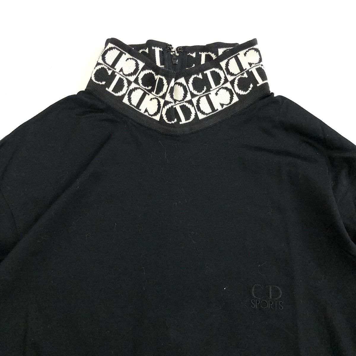 Dior Vintage Christian Dior Sport Turtle Neck Half Zip LongSleeve Size M / US 6-8 / IT 42-44 - 4 Thumbnail