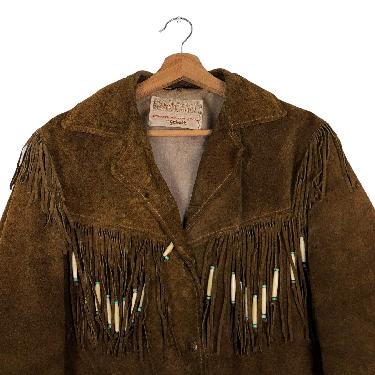 Schott 🔥VINTAGE 60’s SCHOTT RANCHER COWBOY WESTERN STYLING Size US M / EU 48-50 / 2 - 3 Thumbnail