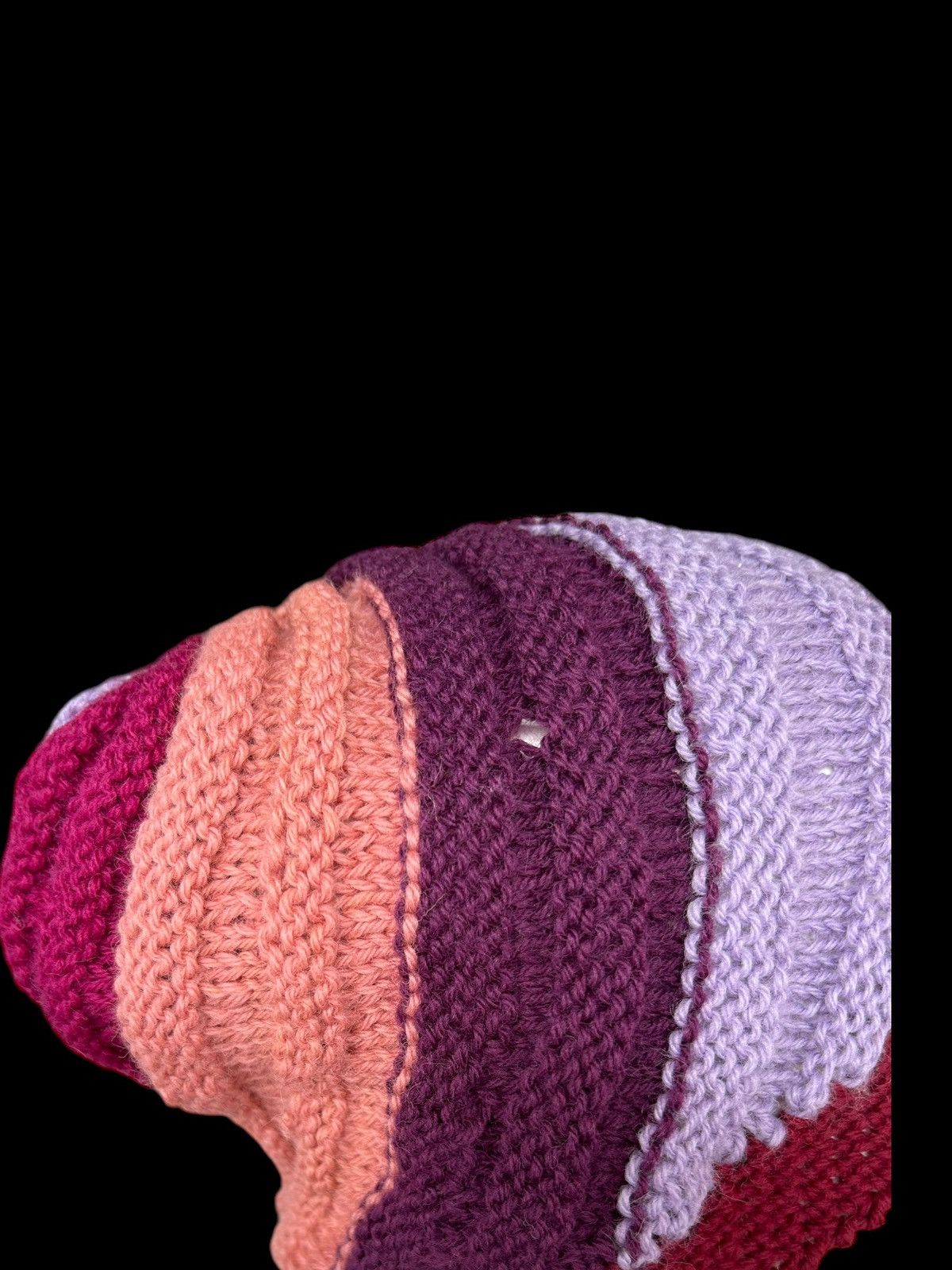 Japanese Brand × Kapital × Vintage Crochet Knitted Handmade Beanie Hats Size ONE SIZE - 6 Thumbnail