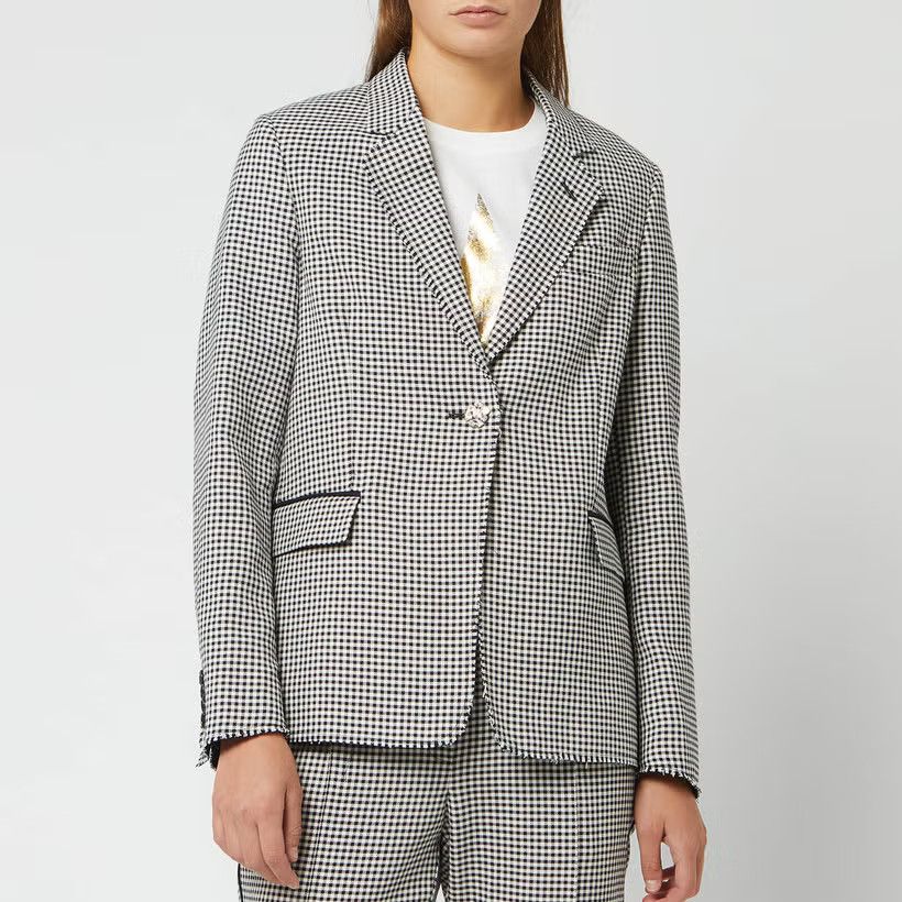 Golden Goose o1y0725 Blazer in Midnight Blue/White Size S / US 4 / IT 40 - 1 Thumbnail