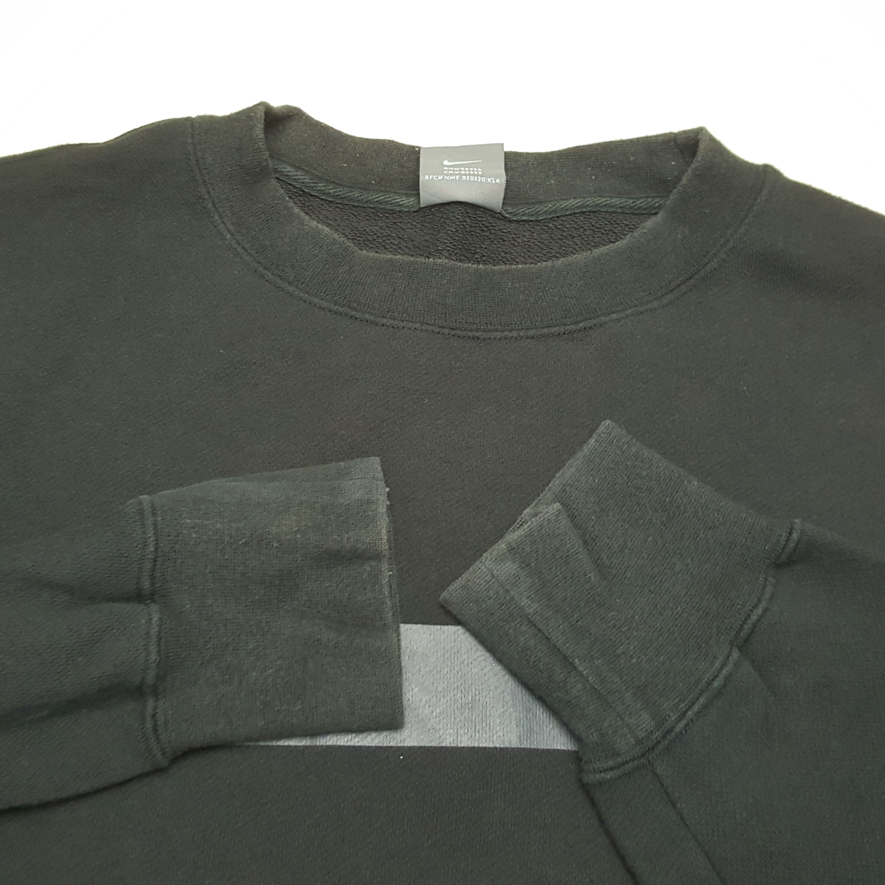 Nike × Vintage Vintage NIKE Sportswear Small Swoosh Logo Sweatshirts Size US L / EU 52-54 / 3 - 9 Thumbnail