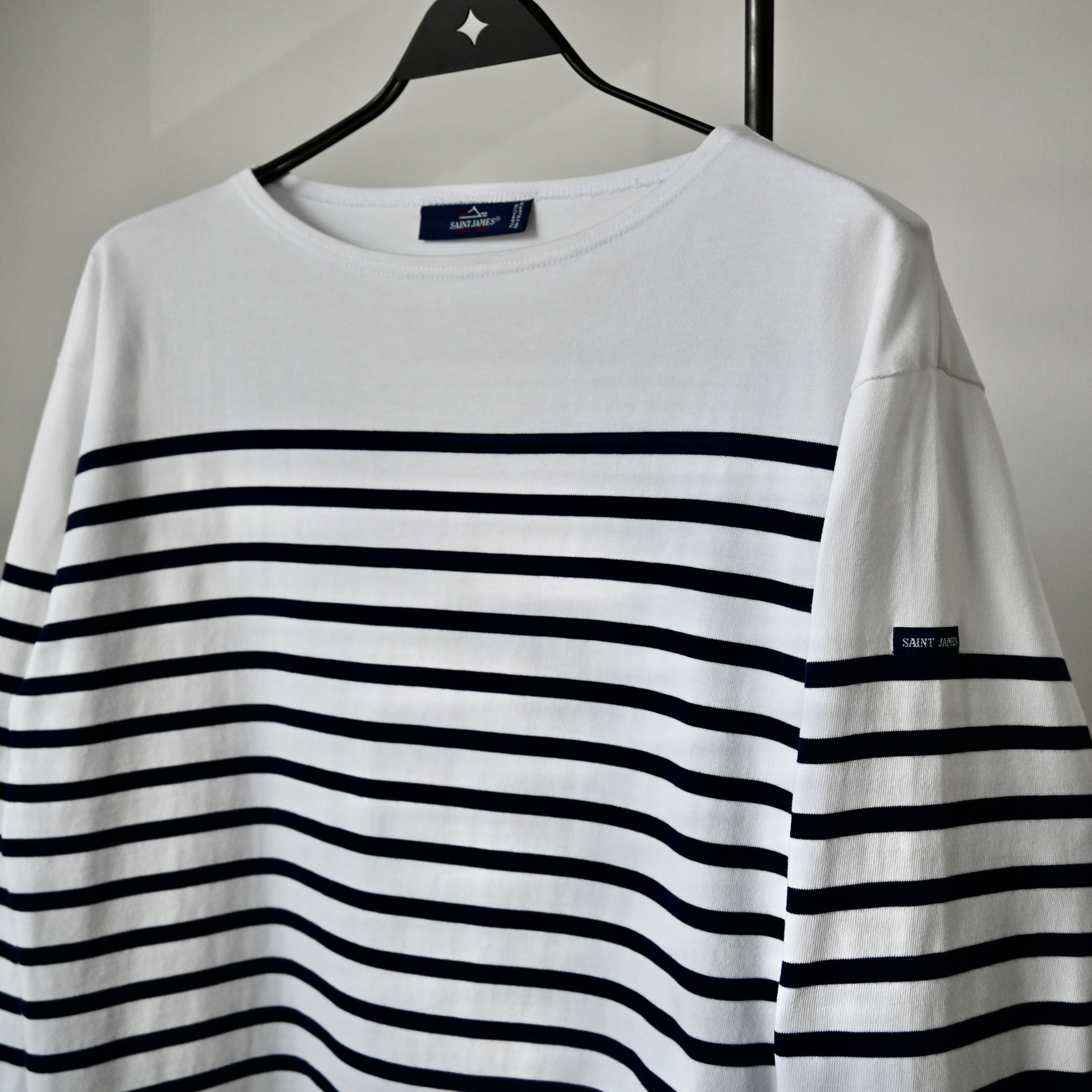 Saint James SAINT JAMES "NAVAL" authentic sailor shirt, 6/L Size US L / EU 52-54 / 3 - 6 Thumbnail