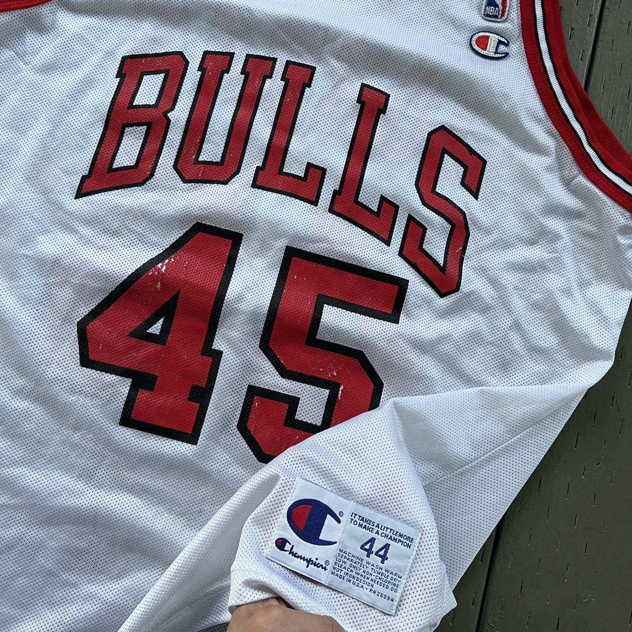 Champion Vintage Michael Jordan Champion Jersey NBA Chicago Bulls Size US M / EU 48-50 / 2 - 5 Thumbnail