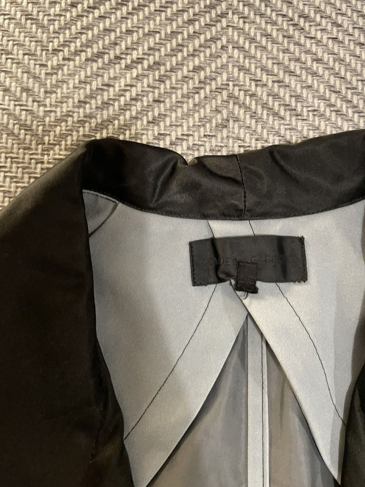 Comme des Garcons COMME DES GARCONS AD2004 BLACK BLAZER SWALLOW TAILED COAT Size US S / EU 44-46 / 1 - 4 Thumbnail
