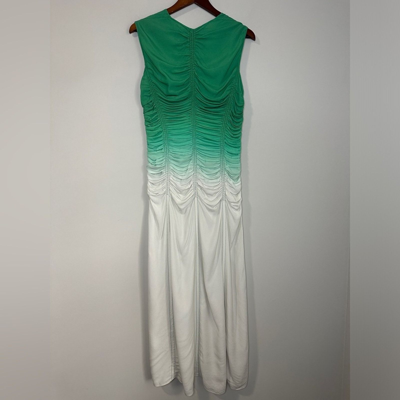Other Marina Moscone Ruched Dip Dye Dress Size 6 Size M / US 6-8 / IT 42-44 - 6 Thumbnail