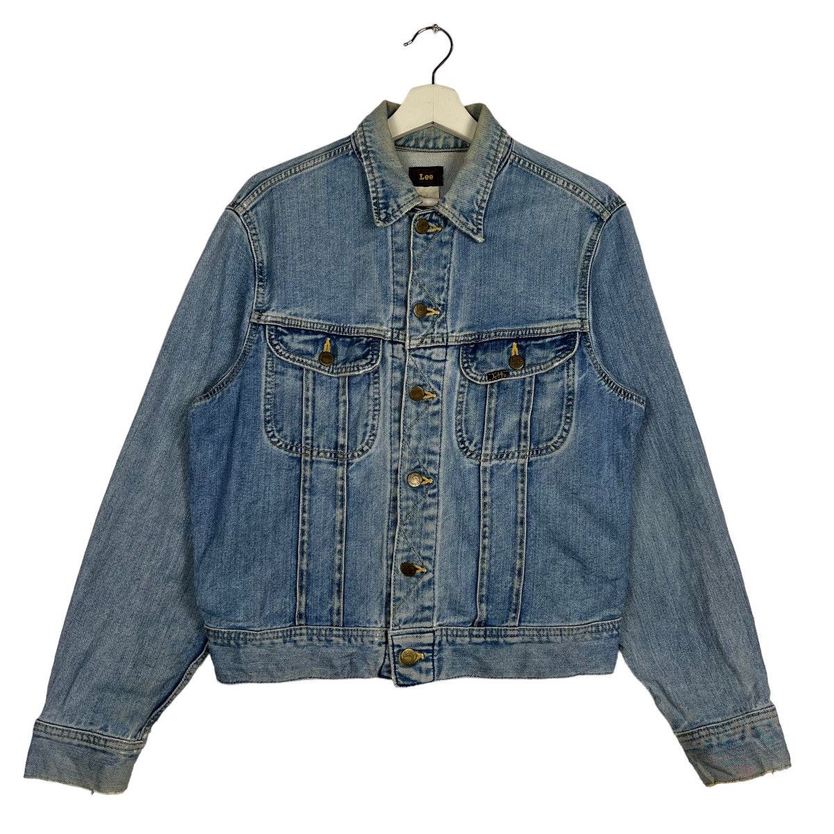 Lee 🔥 VINTAGE LEE TRUCKER DENIM JACKET Size US M / EU 48-50 / 2 - 1 Thumbnail