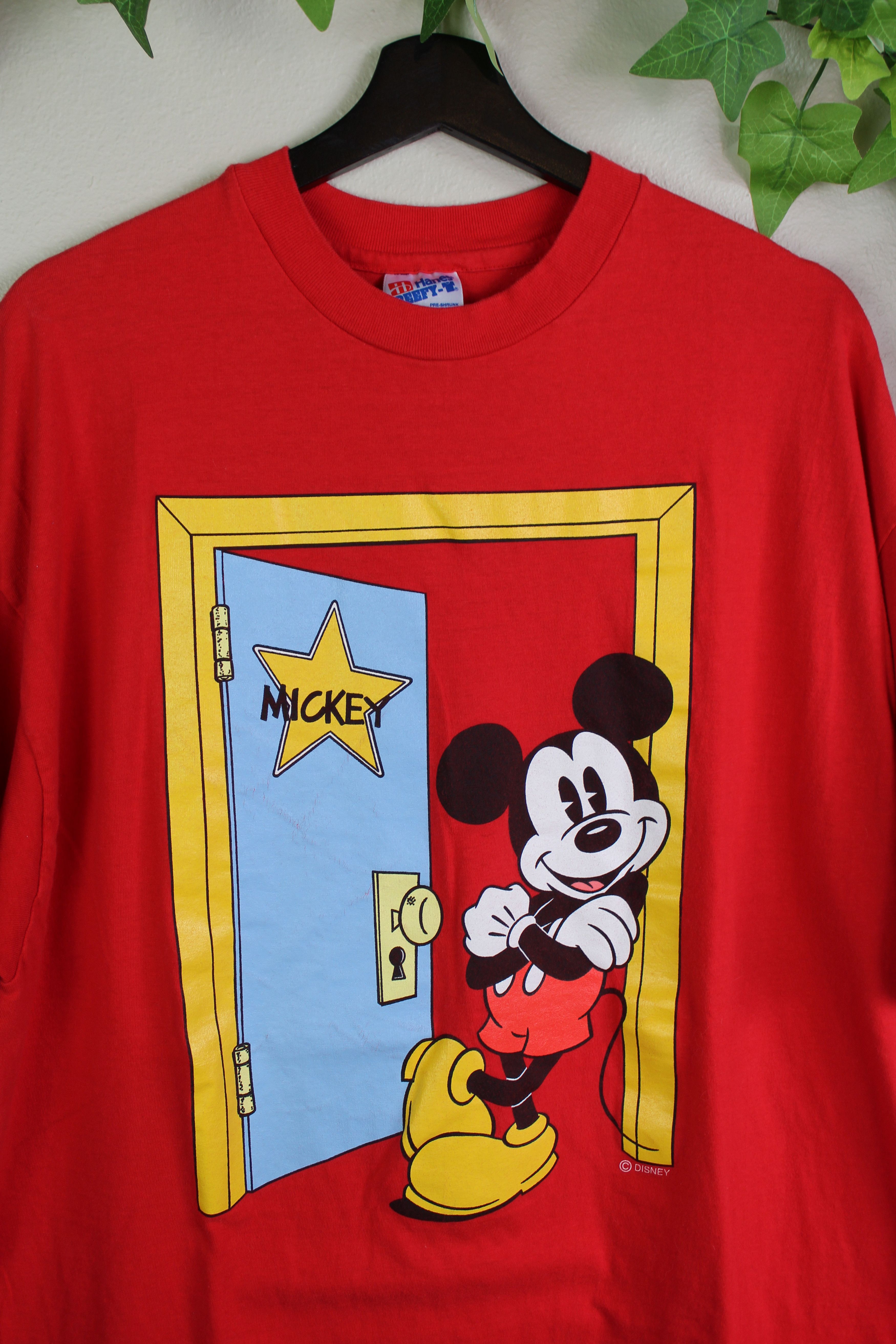 Disney × Vintage VINTAGE MICKEY MOUSE T-SHIRT Size US XL / EU 56 / 4 - 2 Thumbnail
