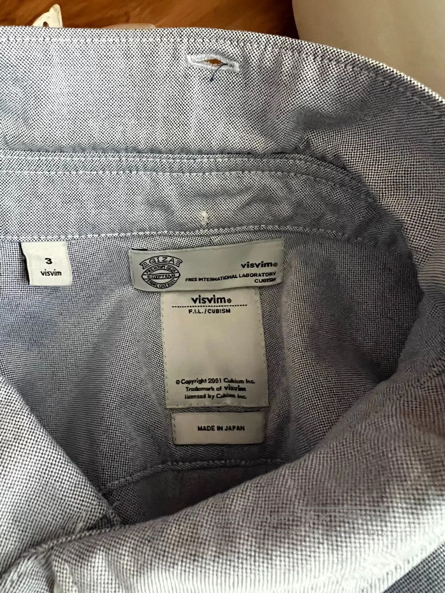 Visvim visvim GIZA Cotton Long Sleeve Shirt. Size US M / EU 48-50 / 2 - 9 Thumbnail