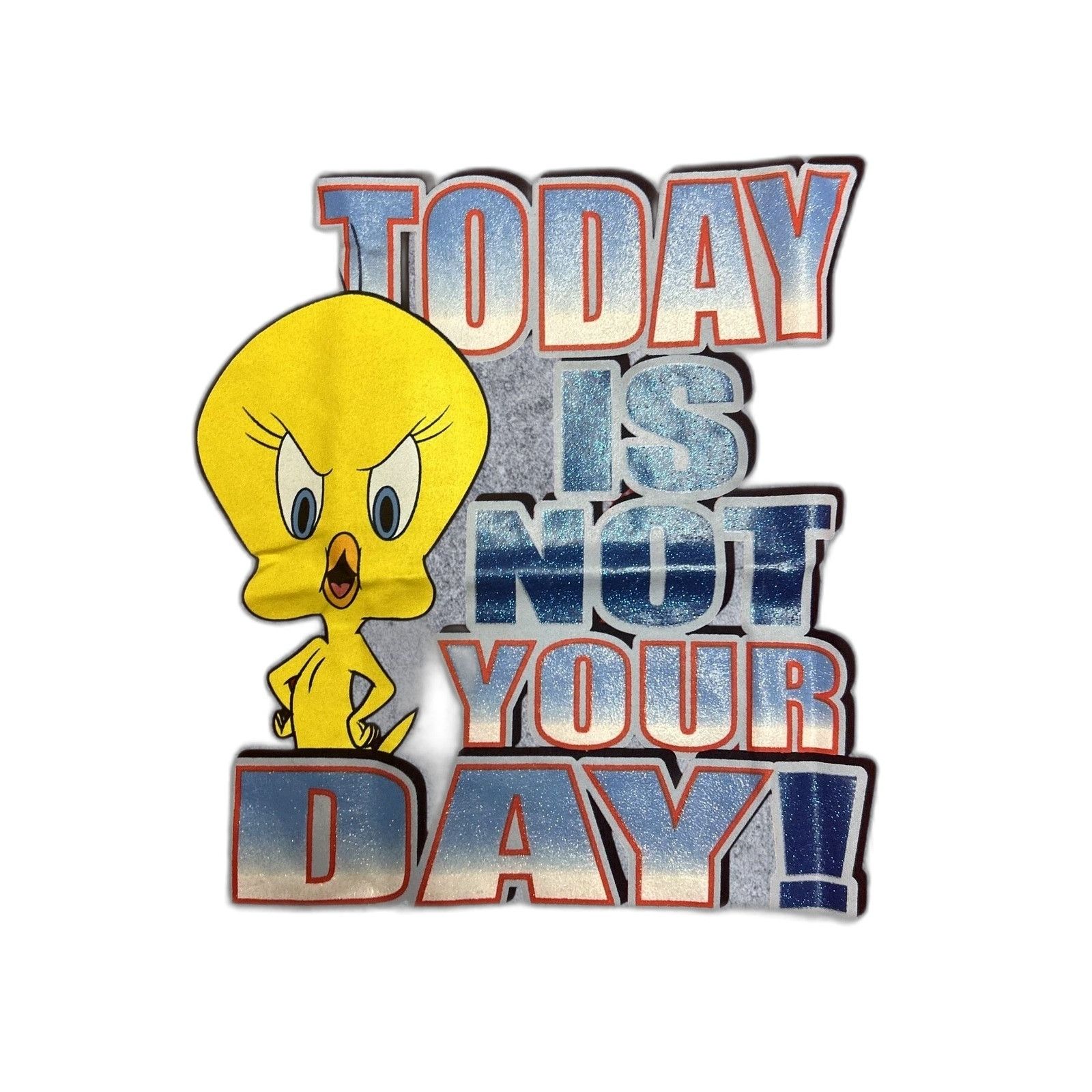 Vintage Vintage Warner Bros Looney Tunes Tweety Bird Red Shirt XL Size US XL / EU 56 / 4 - 5 Thumbnail