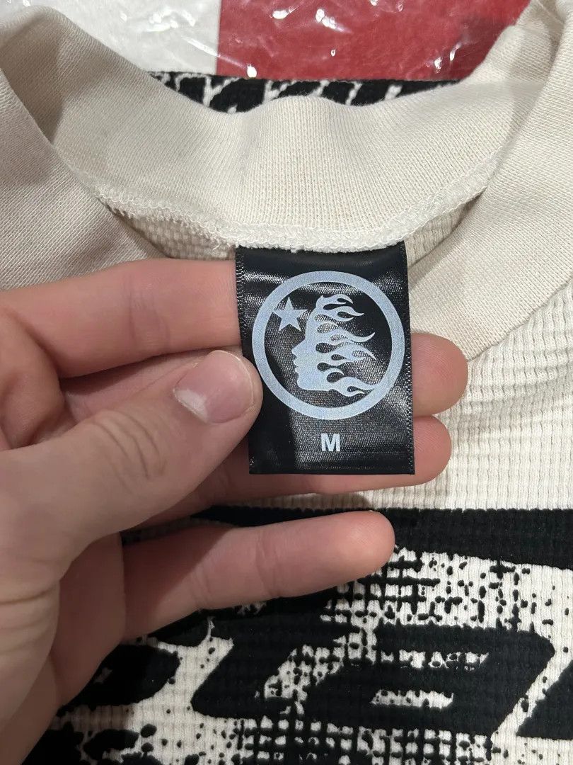 HELLSTAR Hellstar Cream Thermal Longsleeve SZ M Size US M / EU 48-50 / 2 - 5 Thumbnail