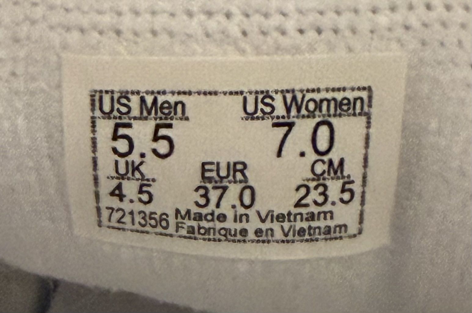 Vans Vans Sk8-Hi Tapered Canvas True White Size US 5.5 / EU 38 - 7 Thumbnail