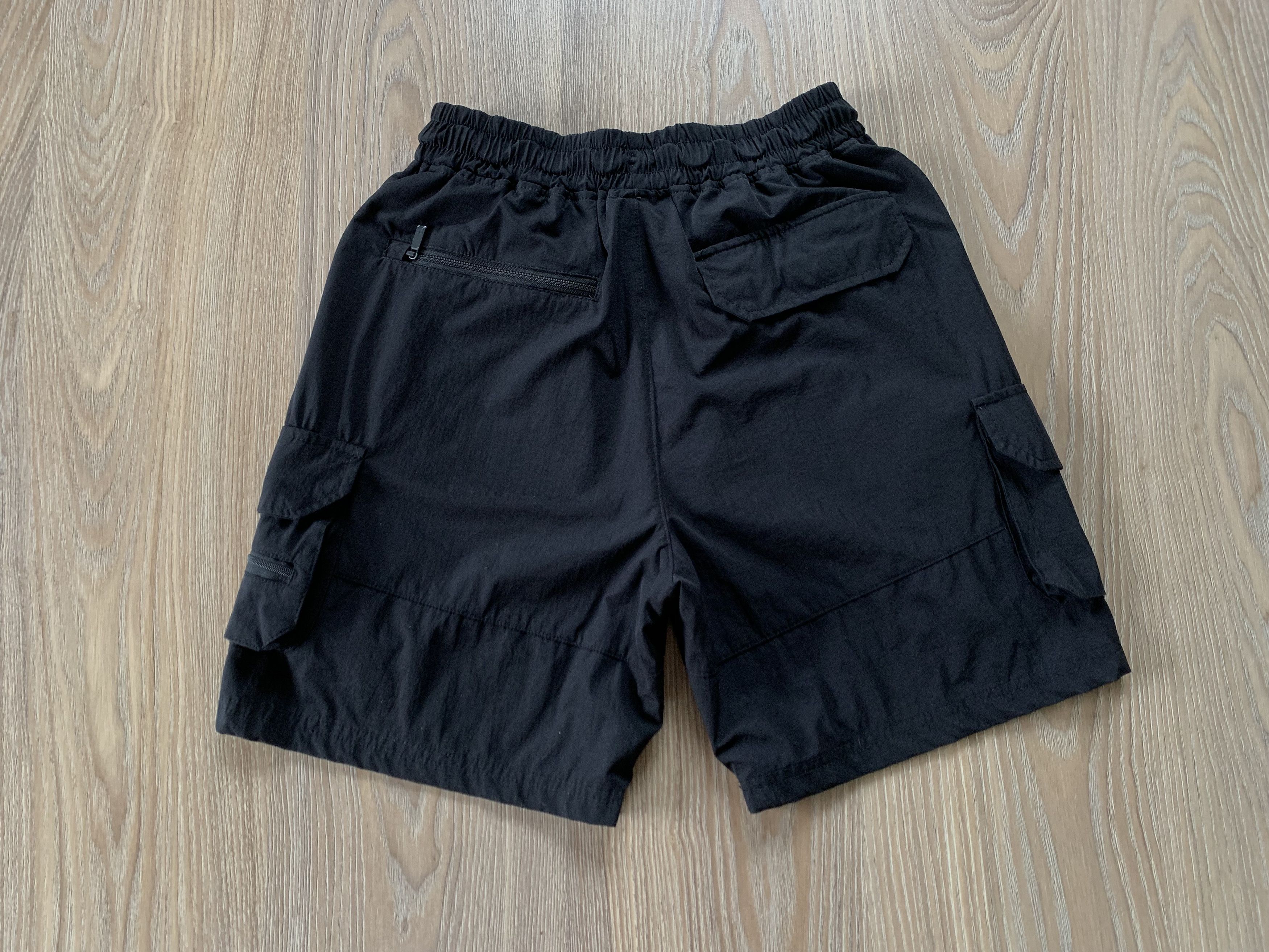 Other Faded Black Multi Pocket Shorts Size US 32 / EU 48 - 3 Thumbnail
