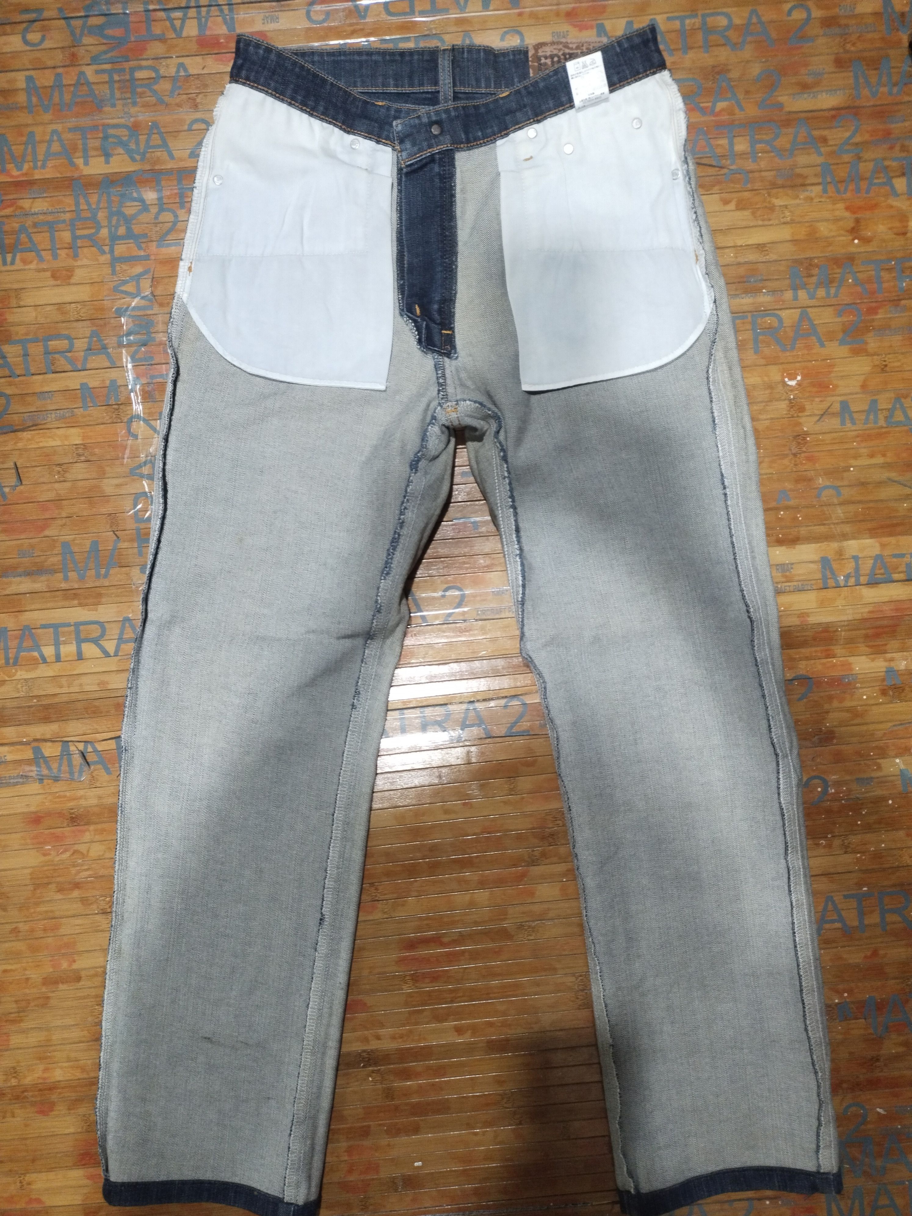 Genuine Leather × Japanese Brand Jeans Edwin 403 "International Basics/Genuine Quality Size US 31 - 10 Thumbnail