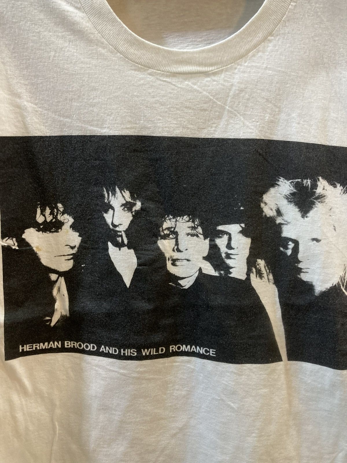 Band Tees herman brood 80’s Size US XL / EU 56 / 4 - 2 Thumbnail