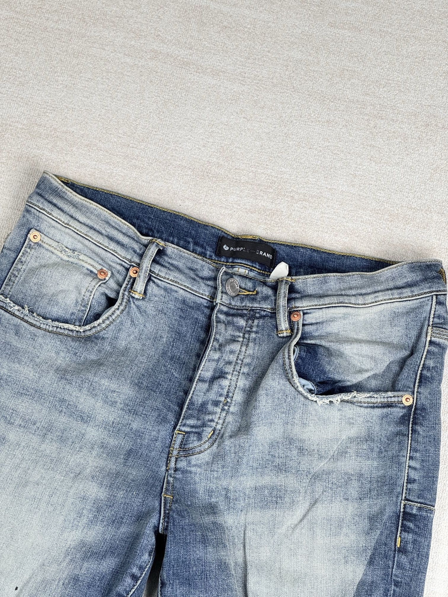 Purple Brand distressed jean 32 Size US 32 / EU 48 - 4 Thumbnail