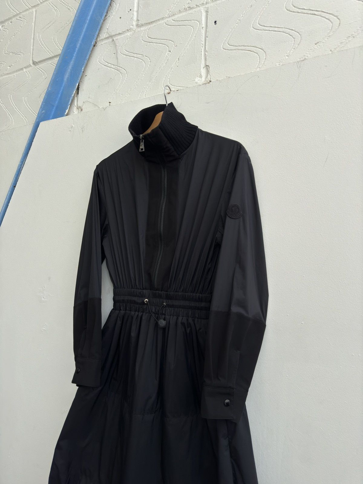 Moncler Moncler Nylon Hybrid Dress In Black Size XS / US 0-2 / IT 36-38 - 10 Thumbnail