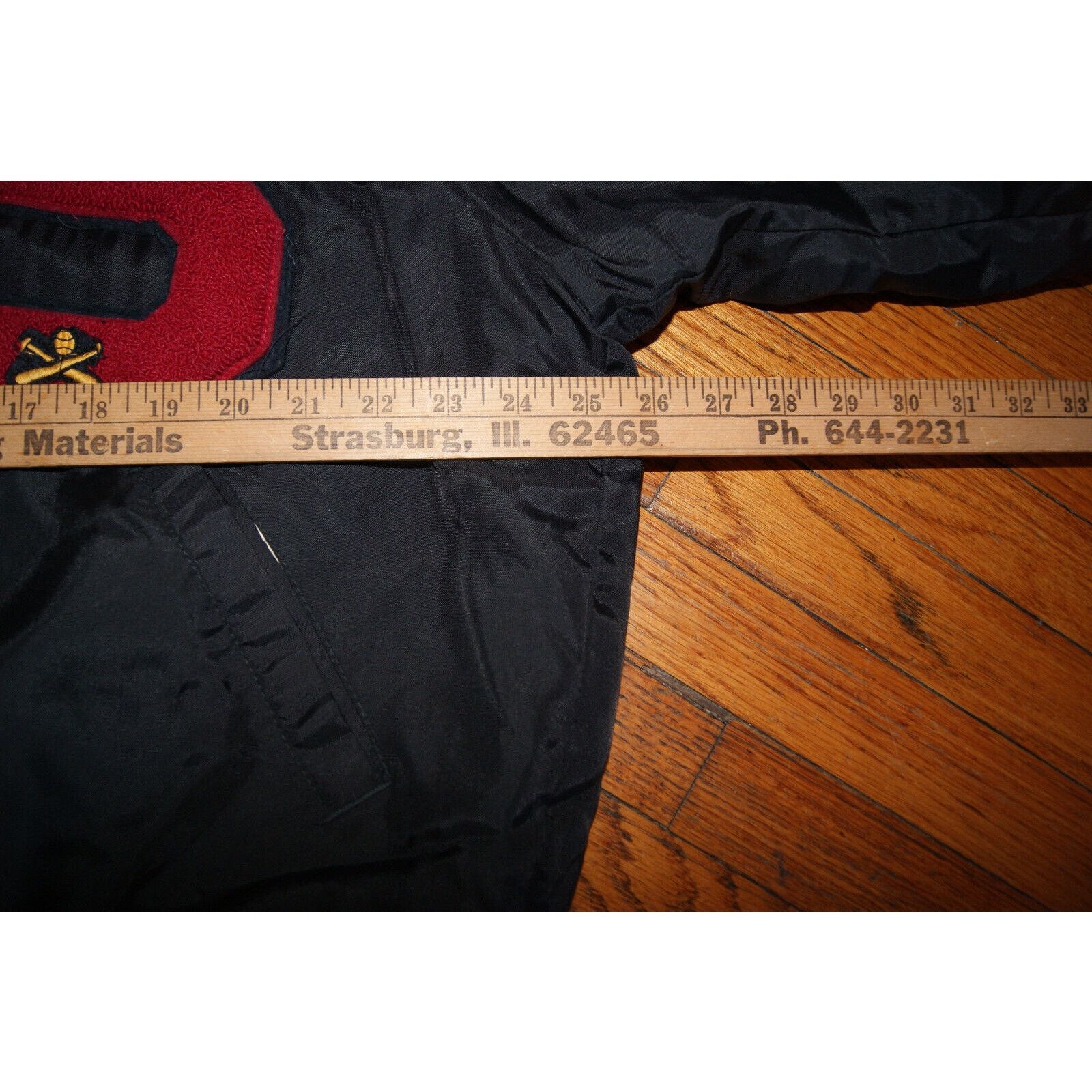 Other VTG Spfld IL High School Senators Varsity Bomber Jacket XL Size US XL / EU 56 / 4 - 6 Thumbnail