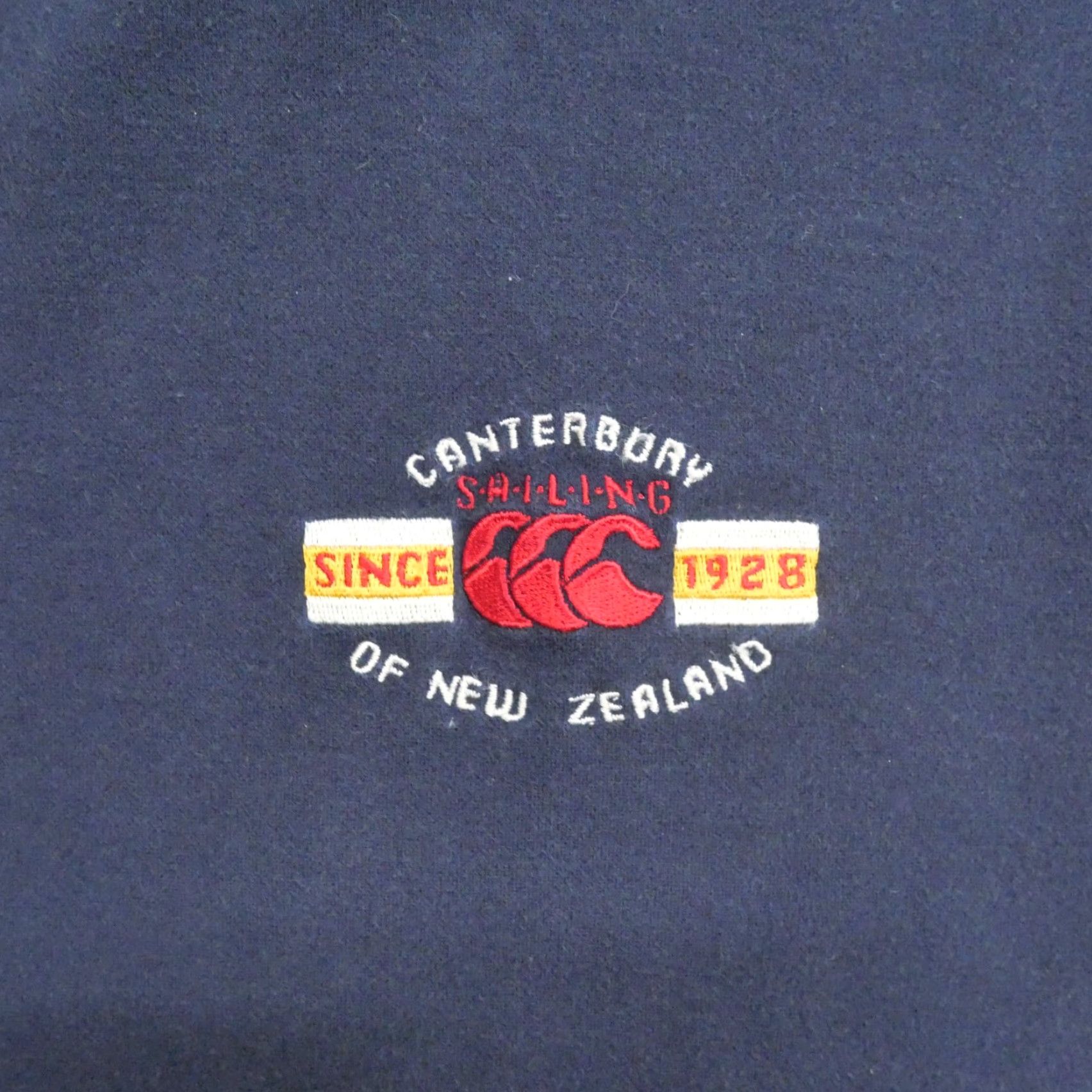 Vintage VINTAGE Canterbury Of New Zealand Shirt Mens 2XL Blue Rugby Sailing Y2K Polo Size US XXL / EU 58 / 5 - 2 Thumbnail