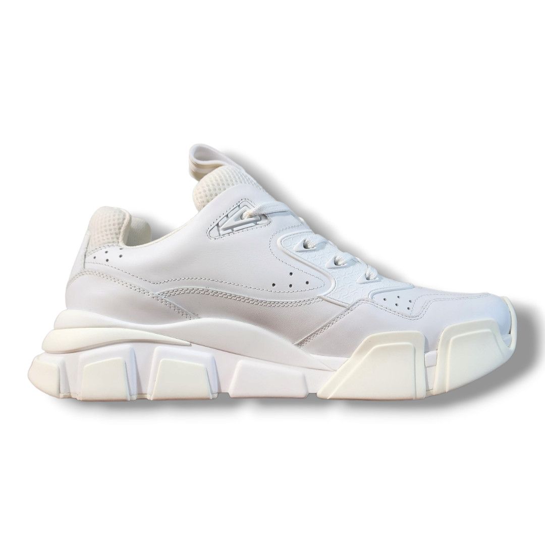 Salvatore Ferragamo Ferragamo White Booster Sneaker Men's Size 7/Women's Size 9 Size US 7 / EU 40 - 9 Thumbnail
