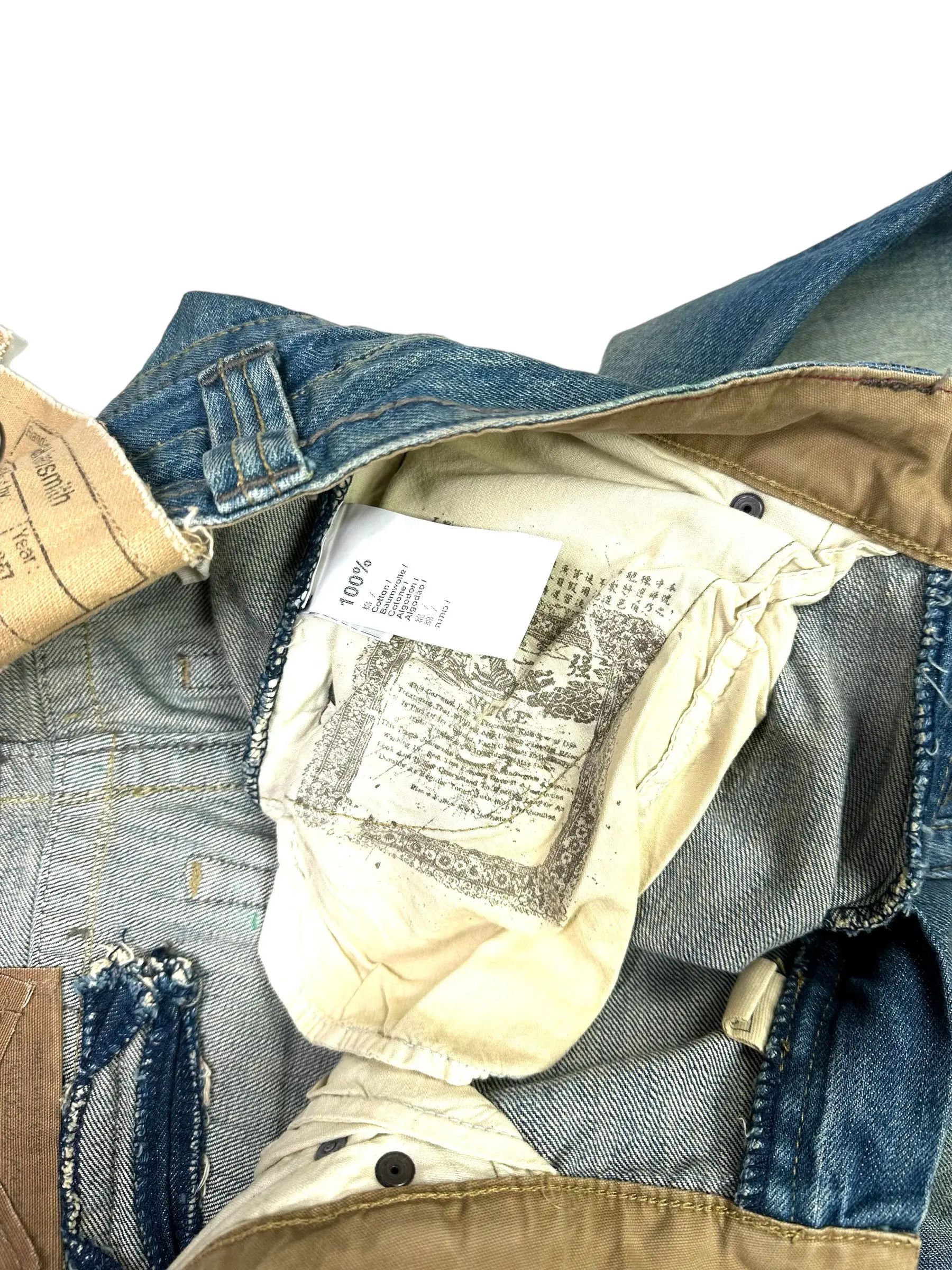 Japanese Brand Brand New Tough "Lockhart" distressed jeans Size US 30 / EU 46 - 6 Thumbnail