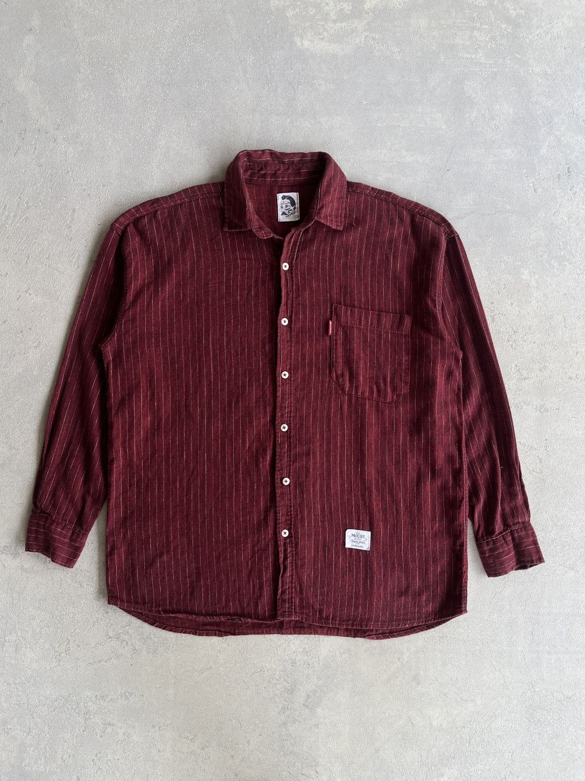 The Real McCoy's The Real McCoy Union Made Striped Wabash Shirt Size US XL / EU 56 / 4 - 1 Thumbnail