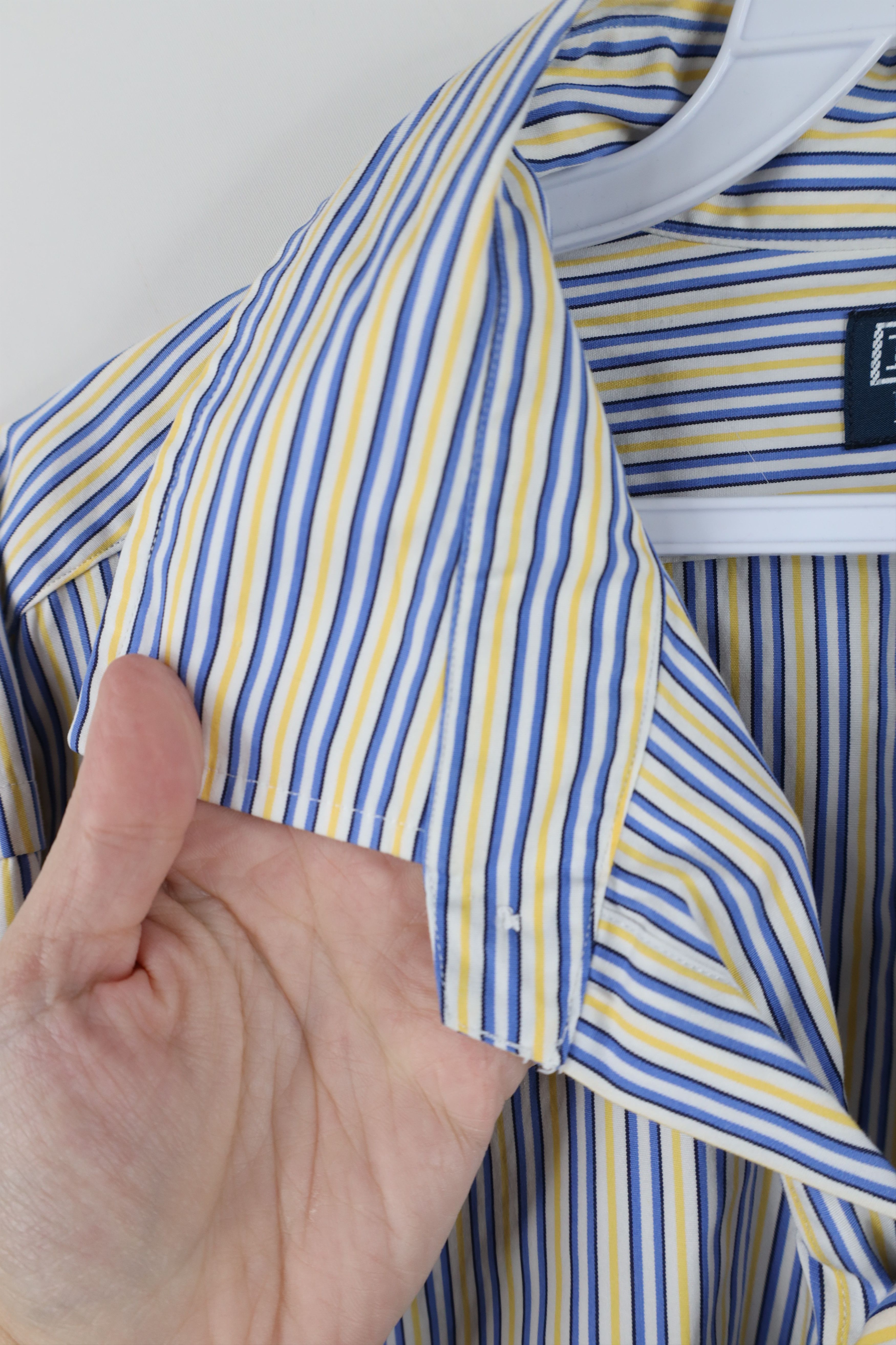 Ralph Lauren Vintage 90s Ralph Lauren Fit Striped Collared Button Shirt Size US XXL / EU 58 / 5 - 8 Thumbnail